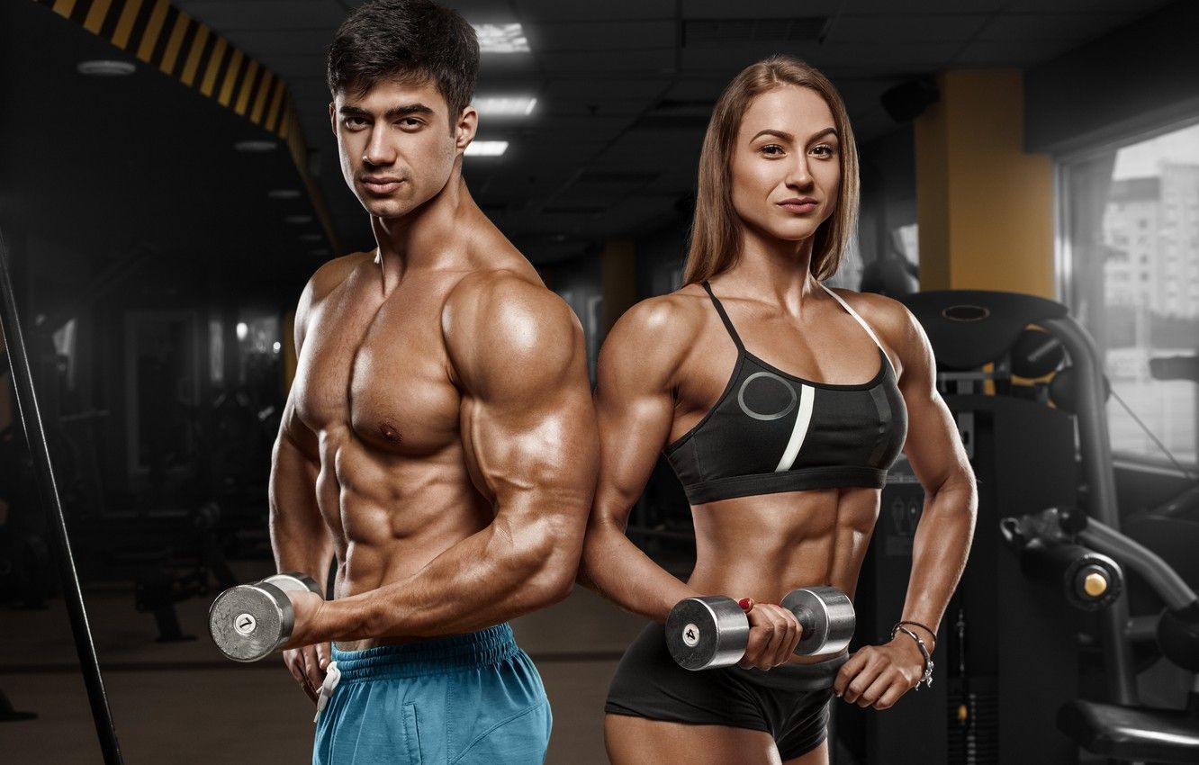 Fitness Couple Wallpaper Free Fitness Couple Background