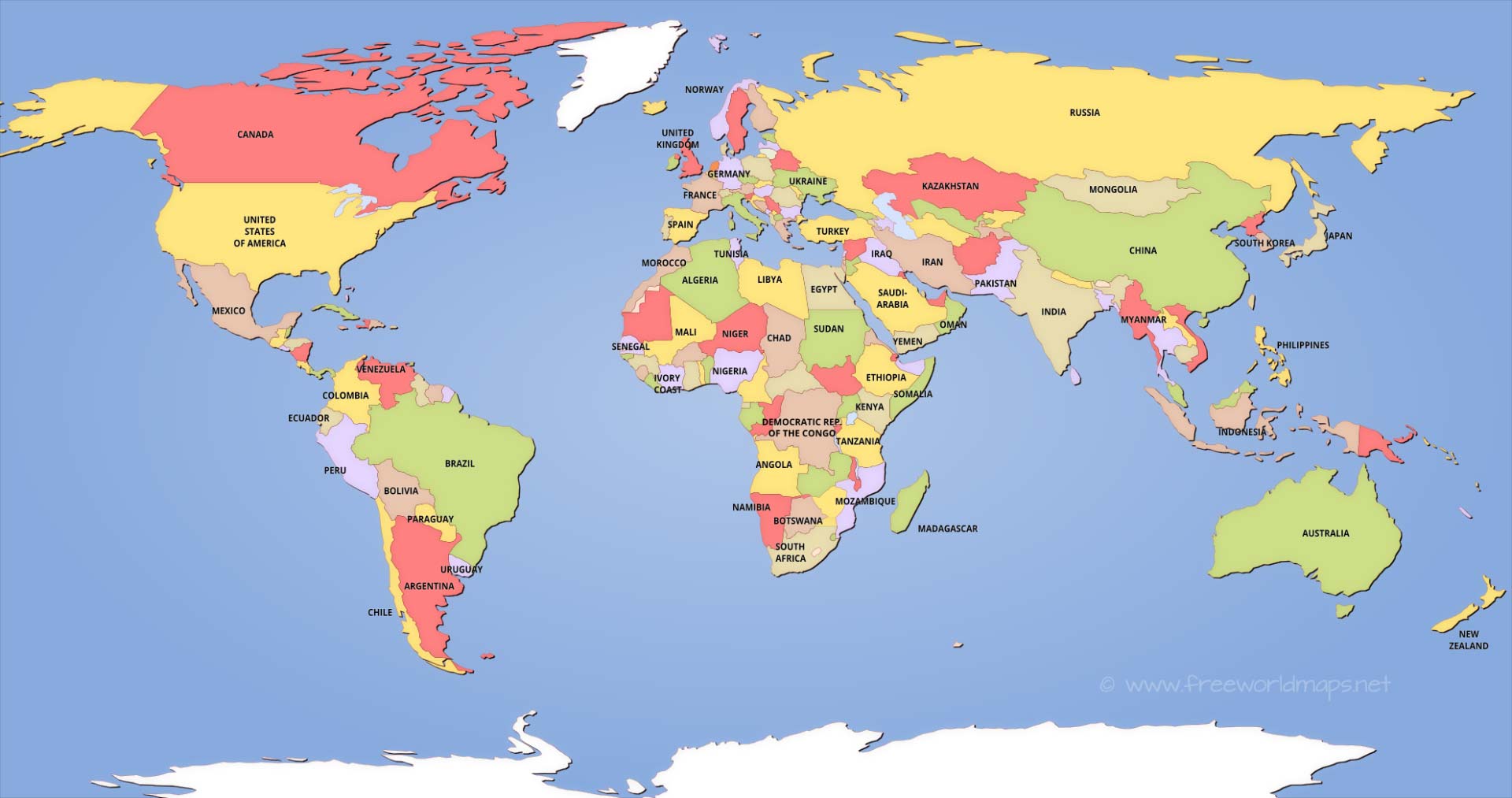 Political World Maps