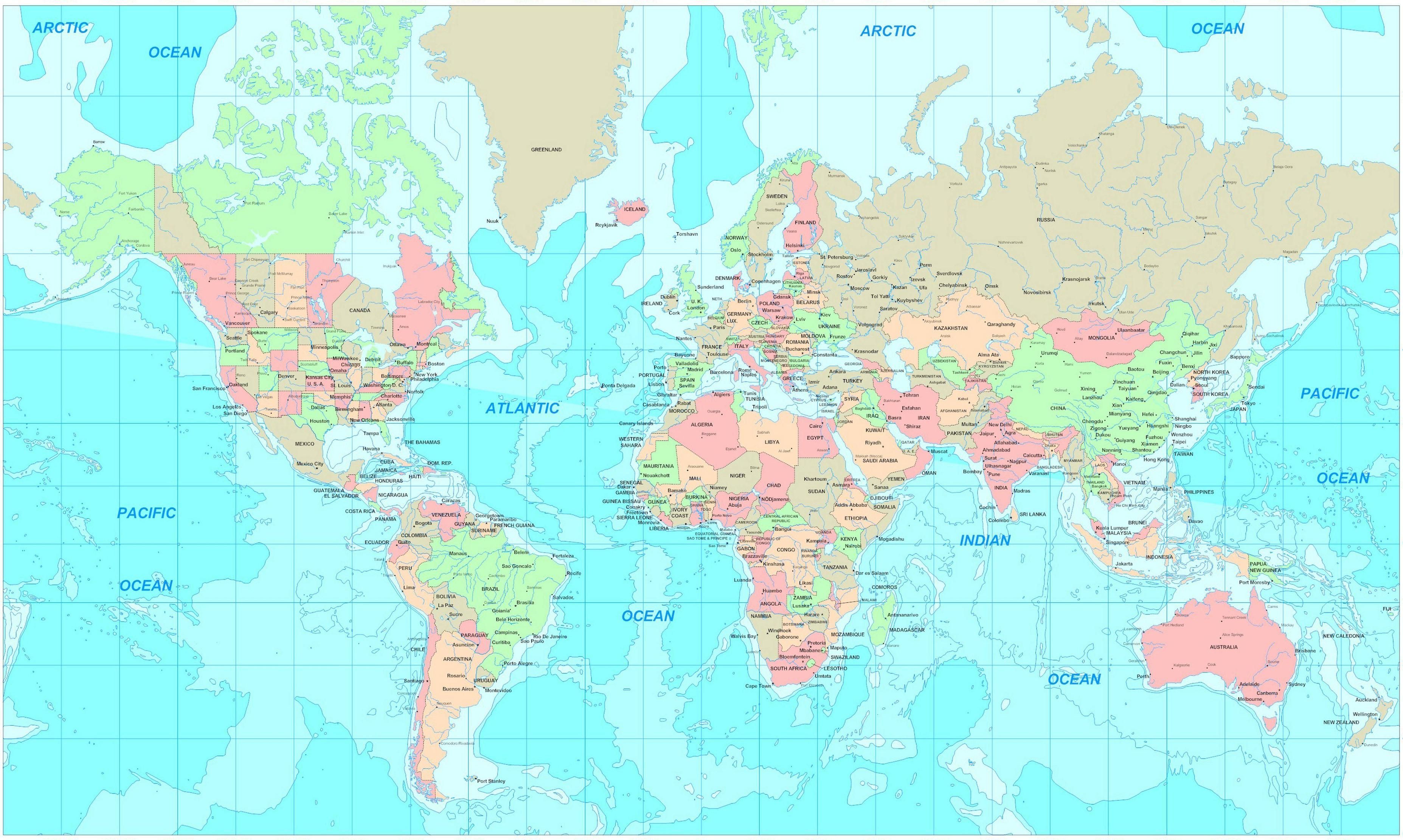 World Maps Wallpapers Wall Inspirational World Map Wallpapers