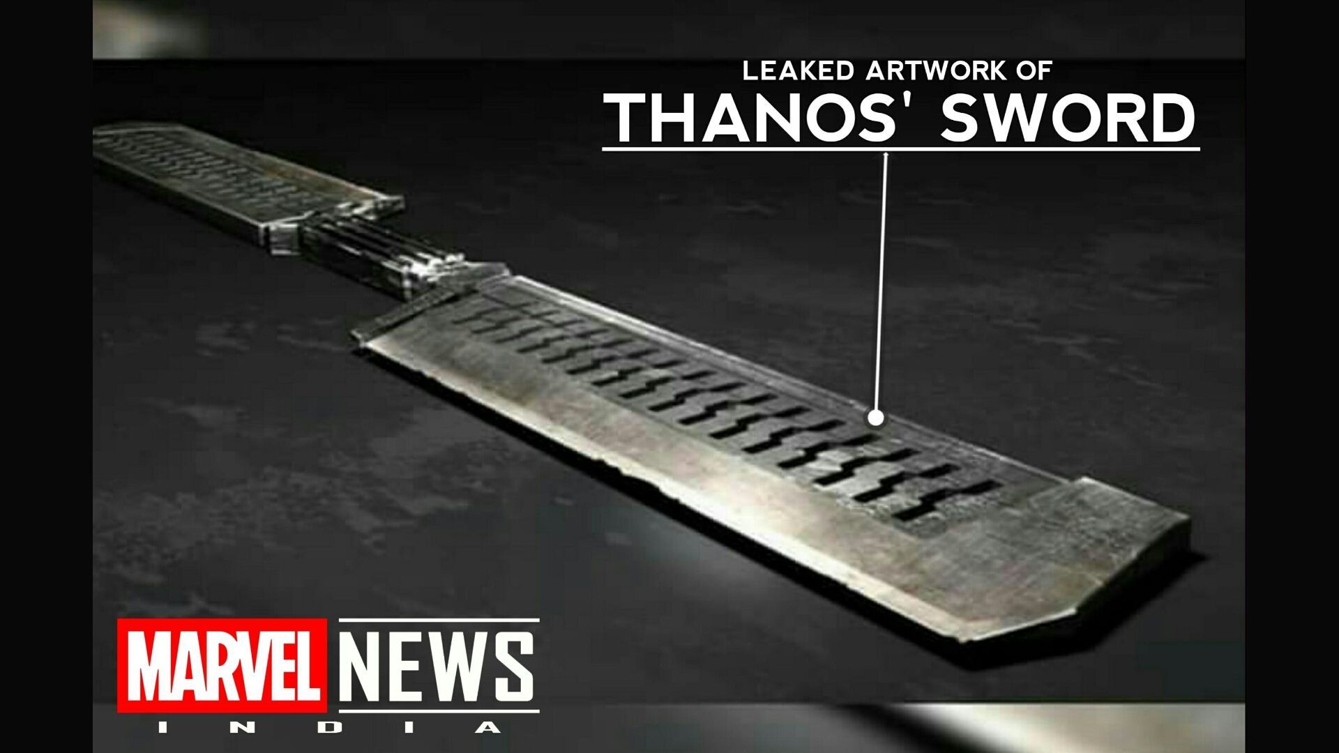 THANOS SWORD !. Thanos marvel, Avengers, Marvel news