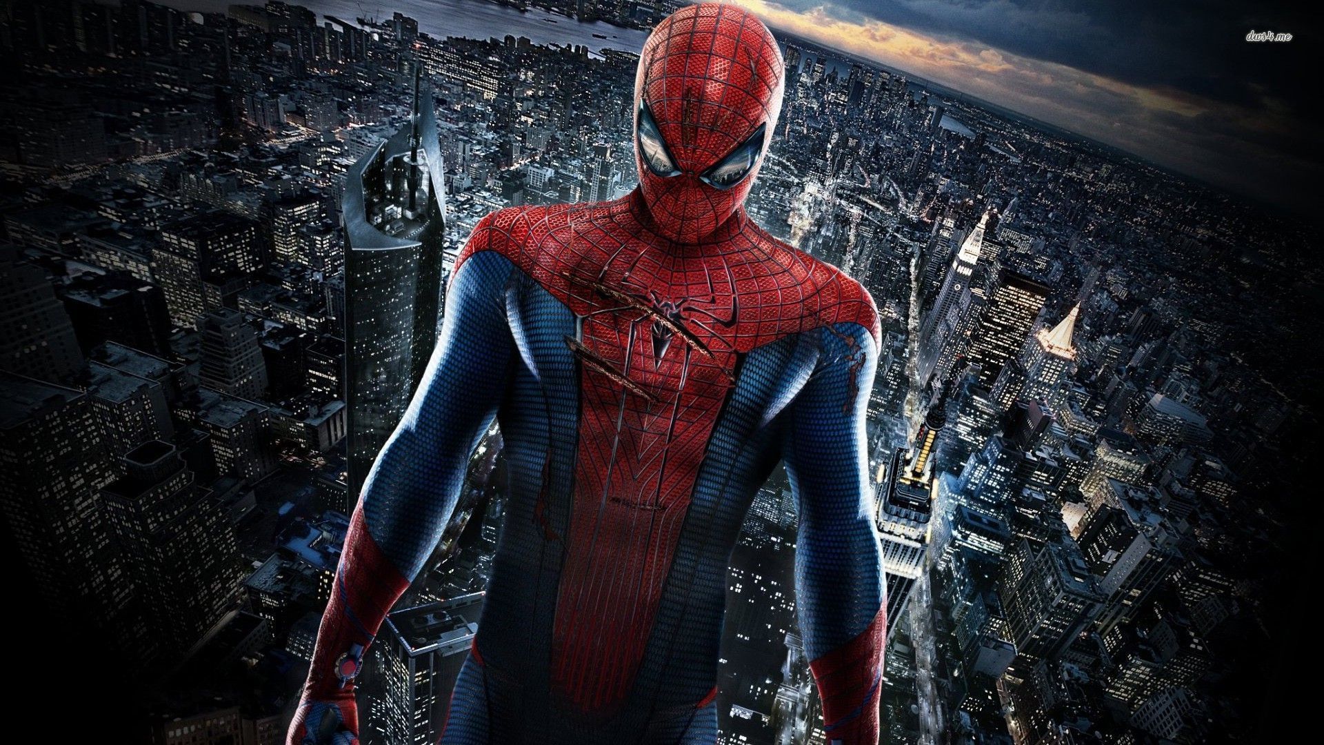 The Amazing Spider Man Guarding The City Wallpaper