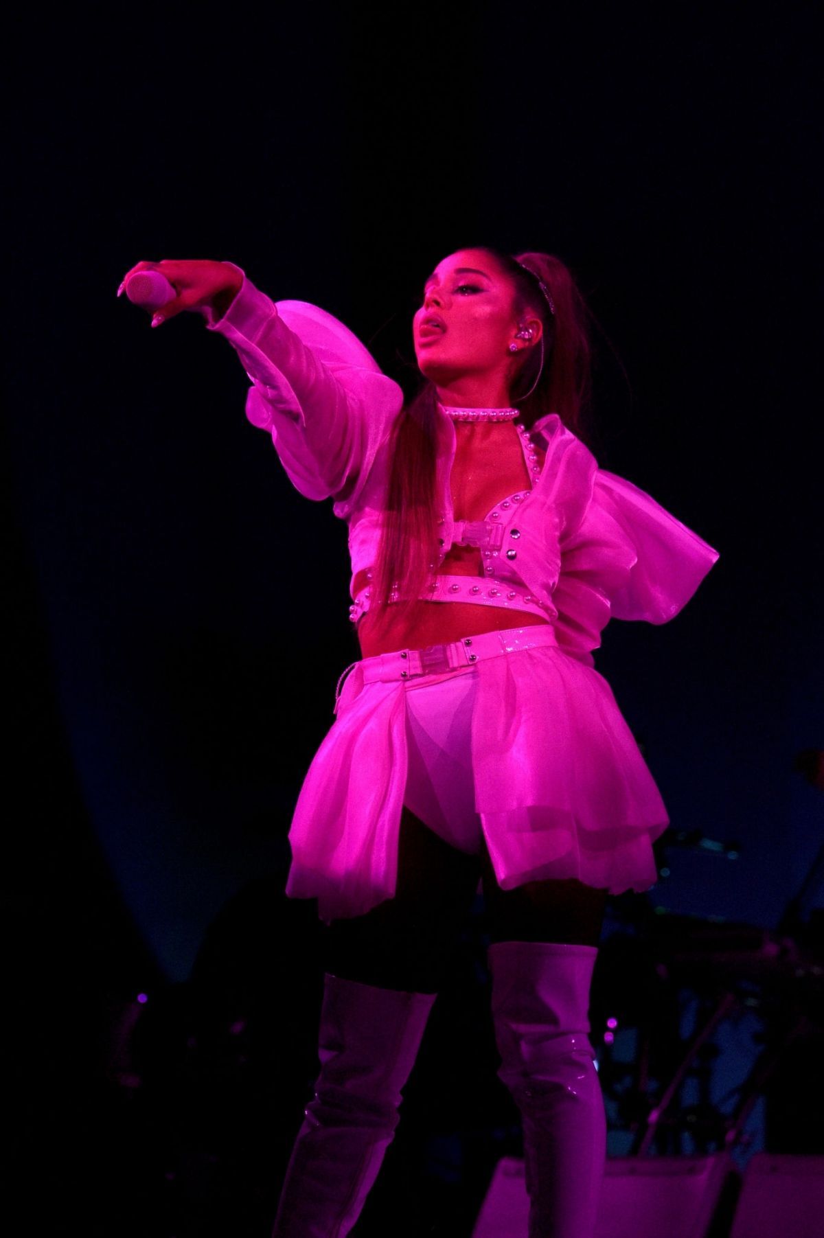 ARIANA GRANDE Performs At Sweetener World Tour In London 10 15
