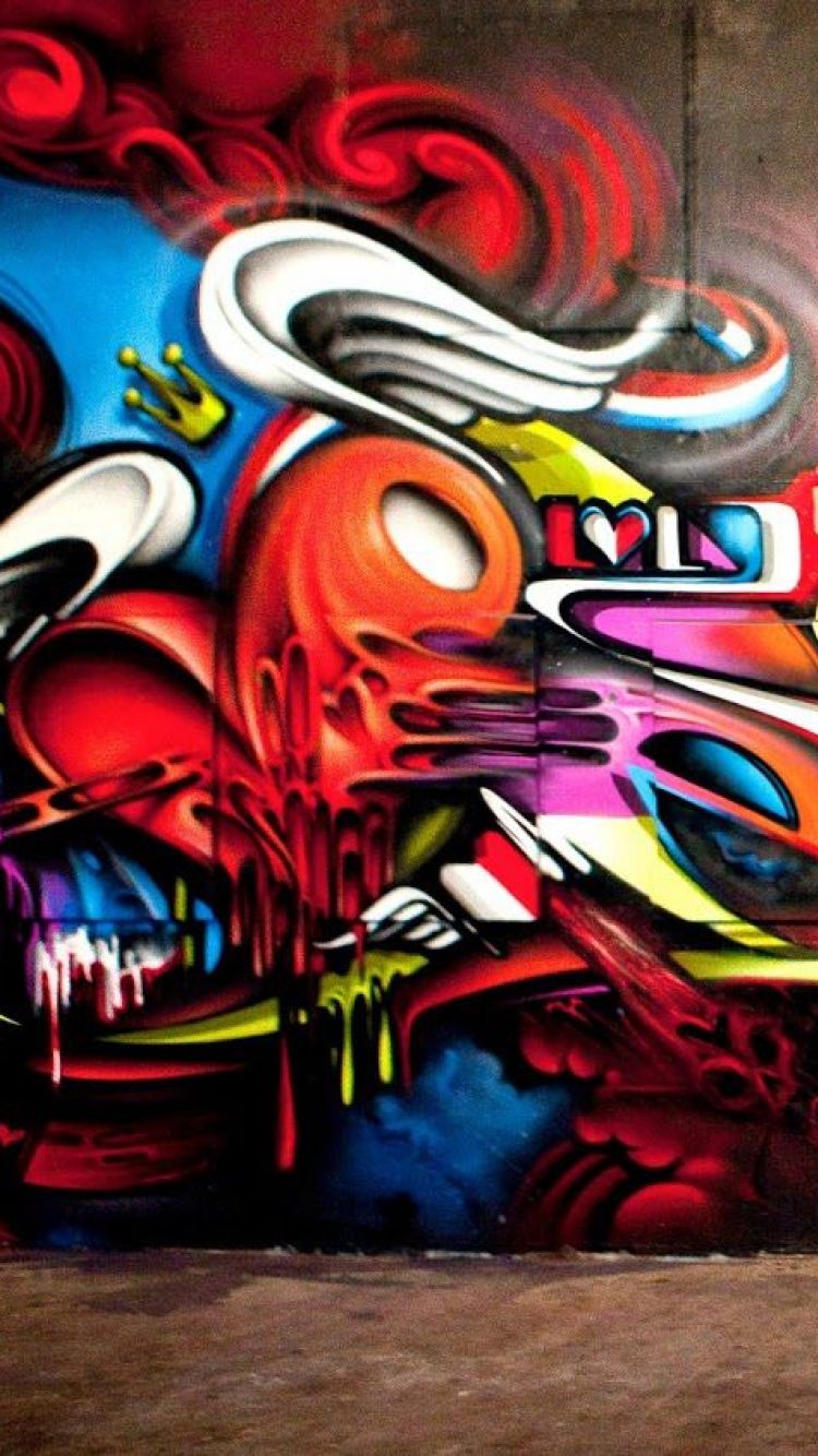 iPhone 6 6s Plus Resolutions Wallpaper Graffiti 4k