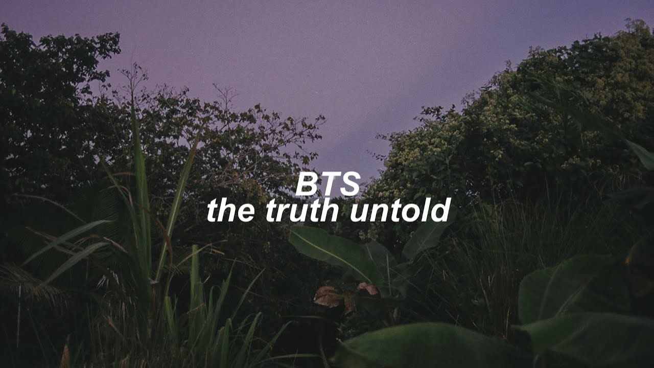 BTS Truth Untold (Lyrics)