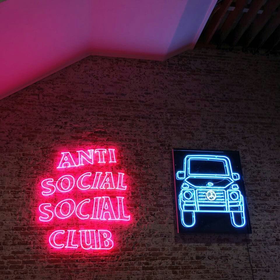 Anti social social club wallpaper Idea