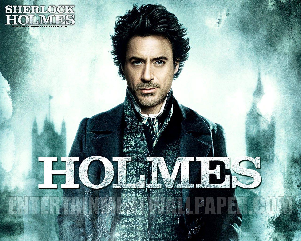 Holmes Downey Jr. as Sherlock Holmes Wallpaper 13119288