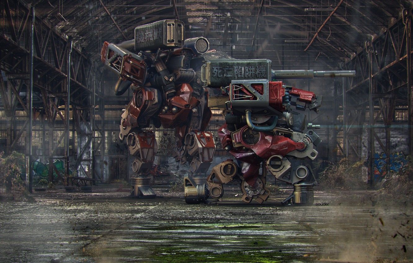 Wallpaper fiction, transformer, art, - Chinese Oppressor Drone