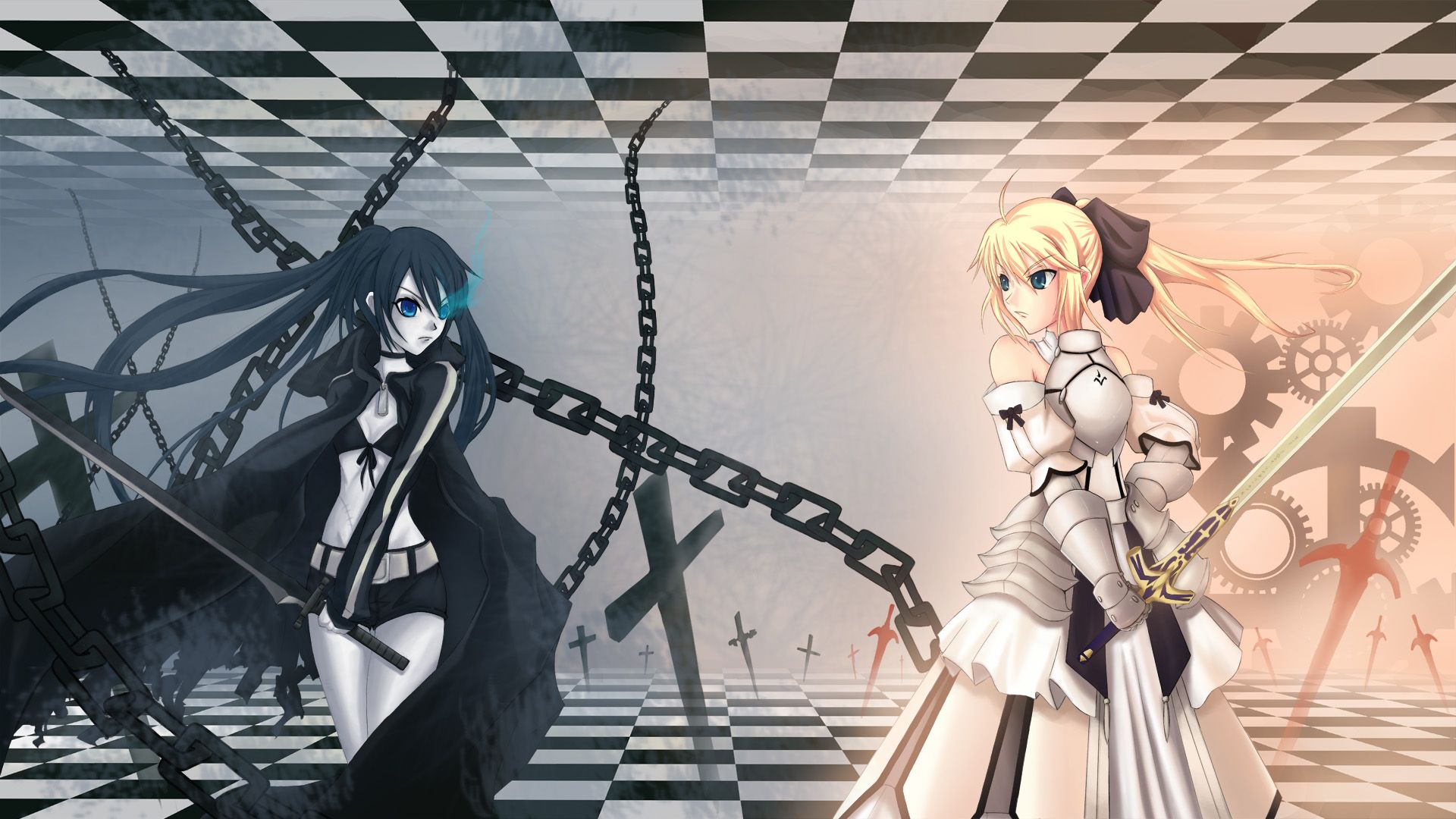Black Rock Shooter Crossover Fate (series) Fate Stay Night Fate