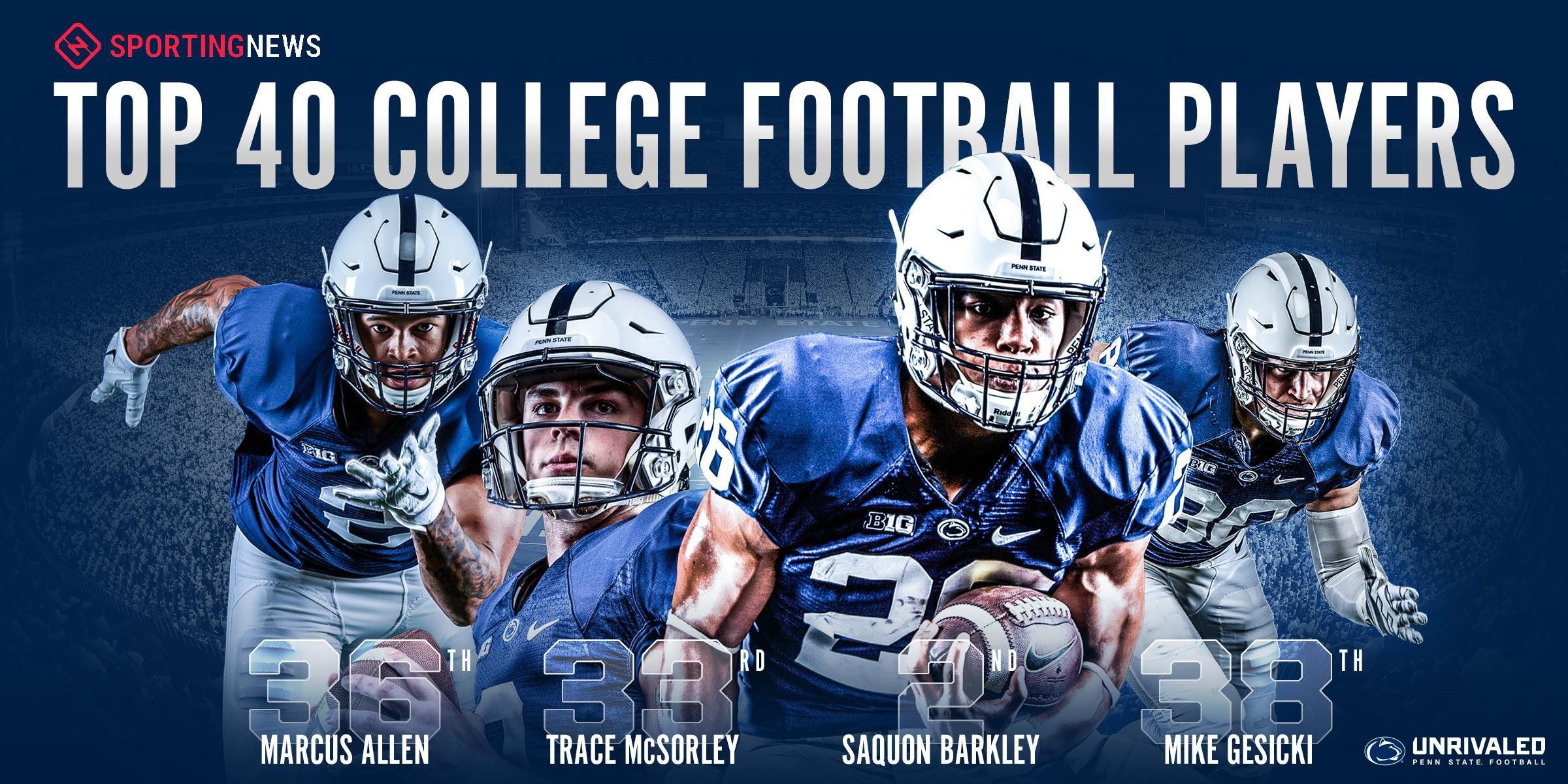 Free download Saquon Barkley no2 Top College Football Players