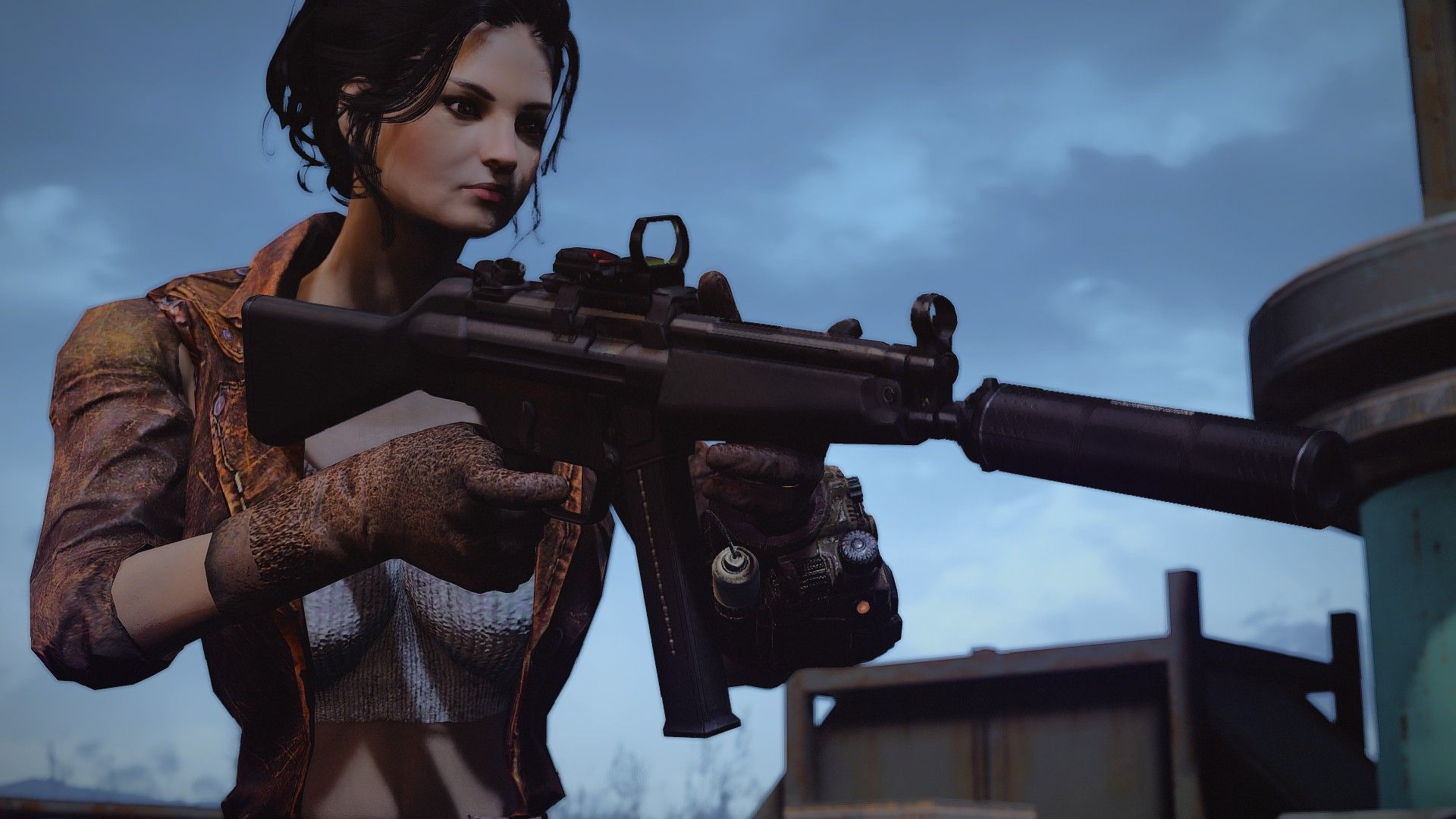 Tactical Aesthetics MP5 Submachine Gun at Fallout 4 Nexus