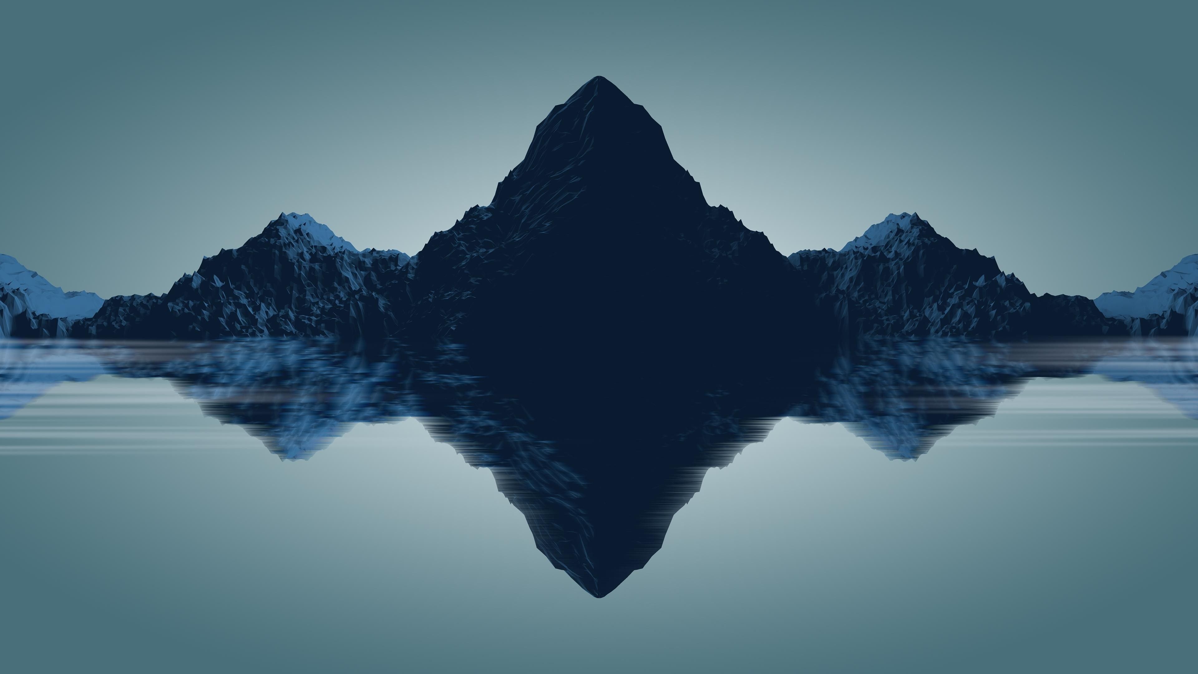 Reflection Minimalist 4k Wallpaper [3840 x 2160]