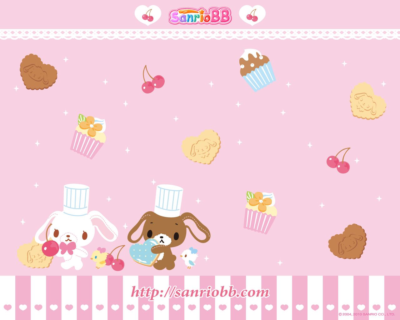 Sugar Bunnies Wallpaper