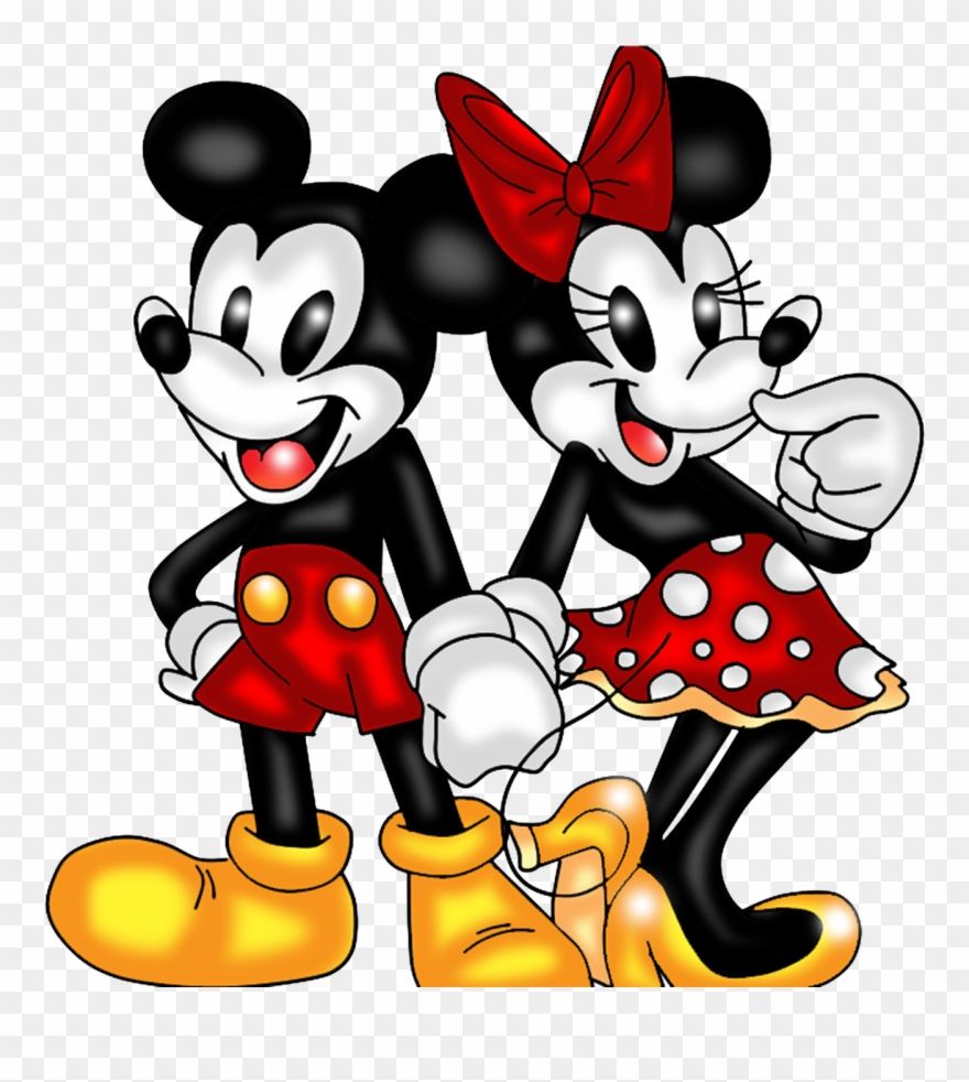 Mickey And Minnie Mouse Original Wallpaper