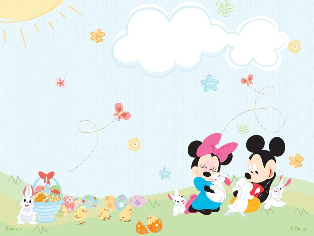 mickey mouse easter wallpaper