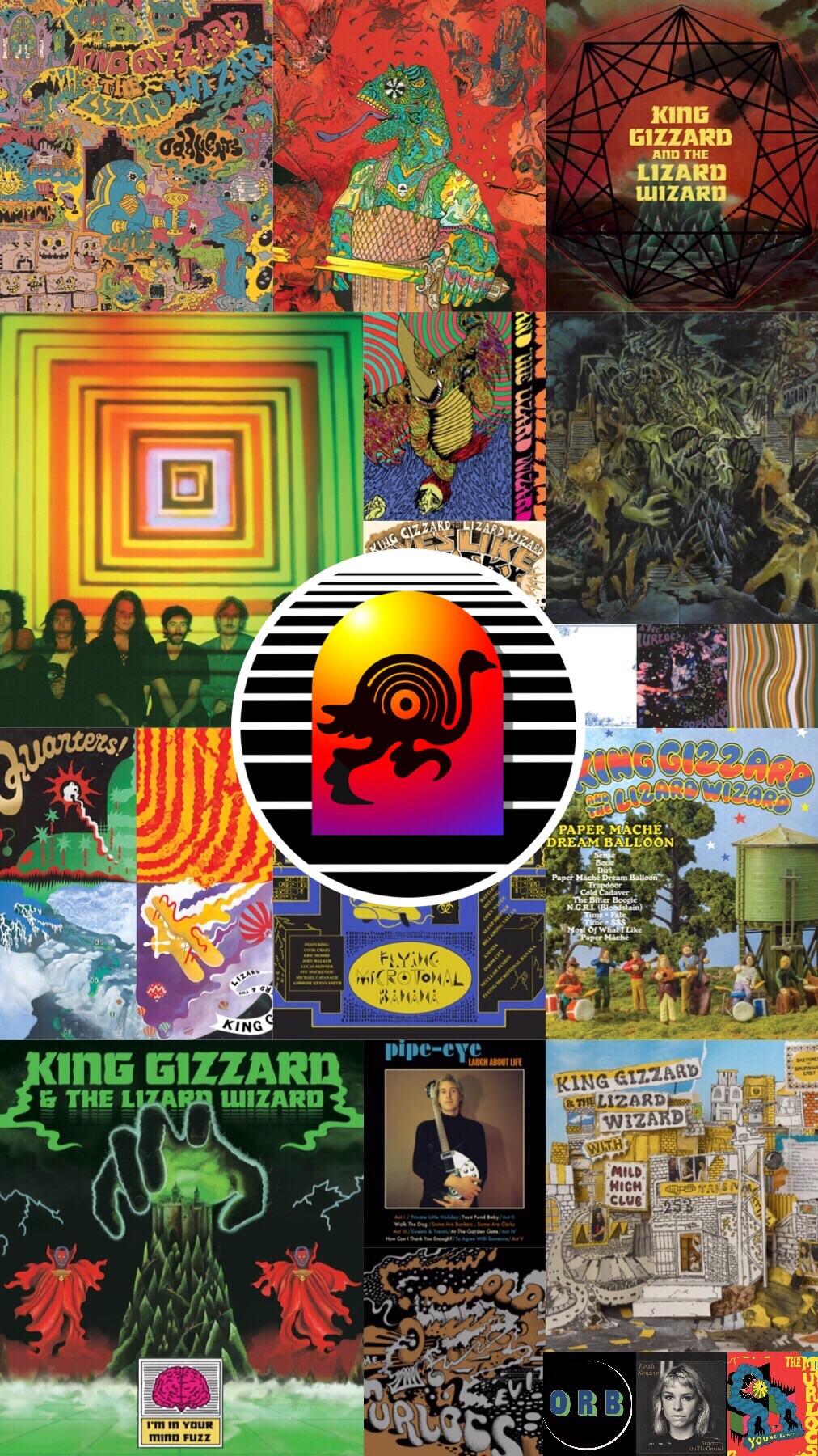 I Made A Neat Little Flightless Records Collage Wallpaper