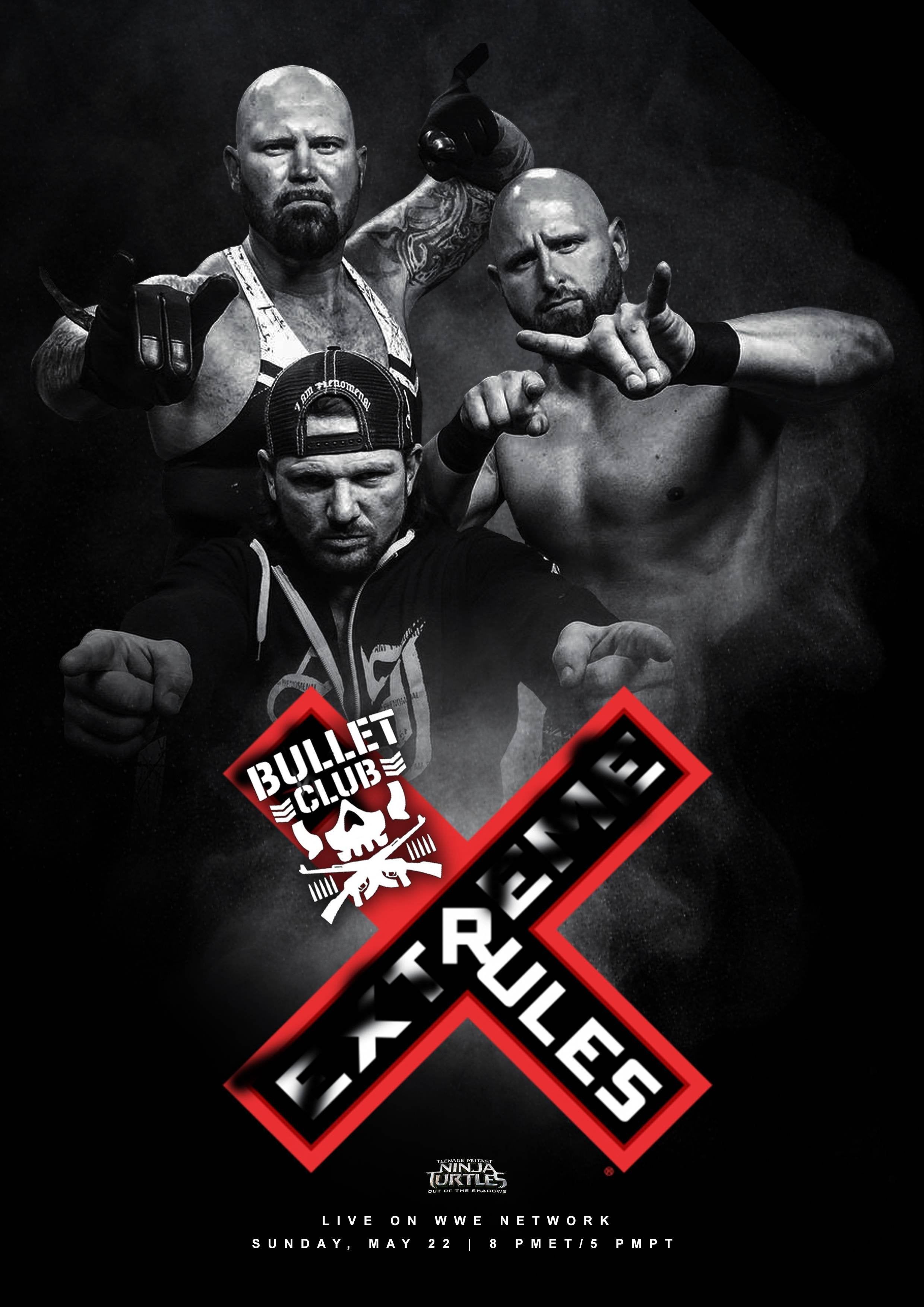 OC Extreme Rules 2016 Poster Club Rules