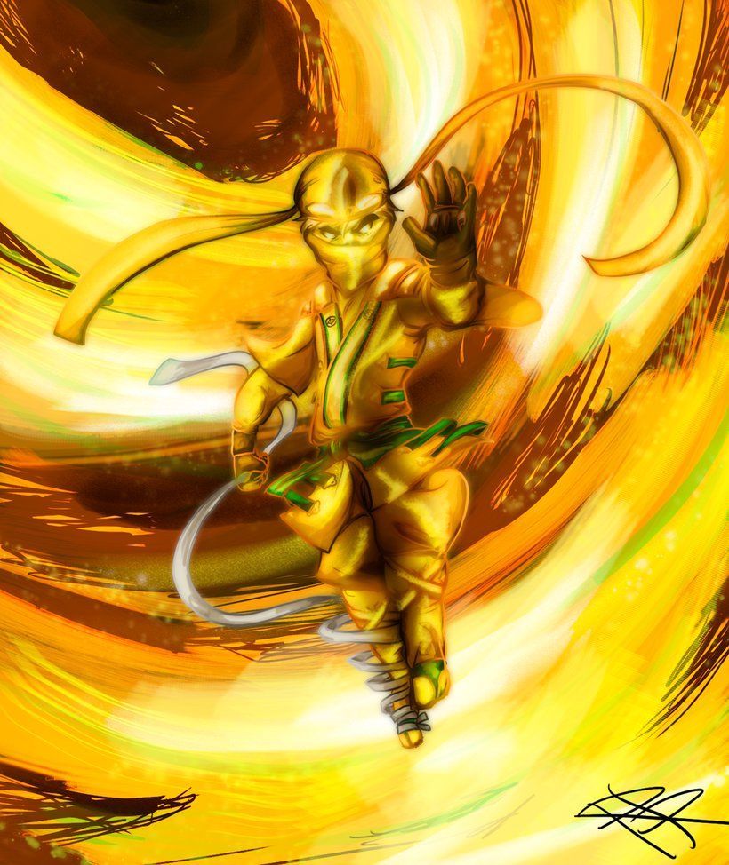 Golden Ninja Wallpaper Free Golden Ninja Background