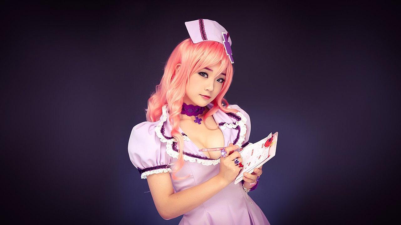 Anime Cosplay Girl Wallpaper for Android
