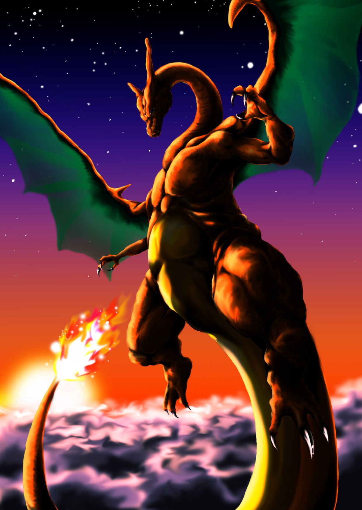 Charizard, pokemon, HD phone wallpaper