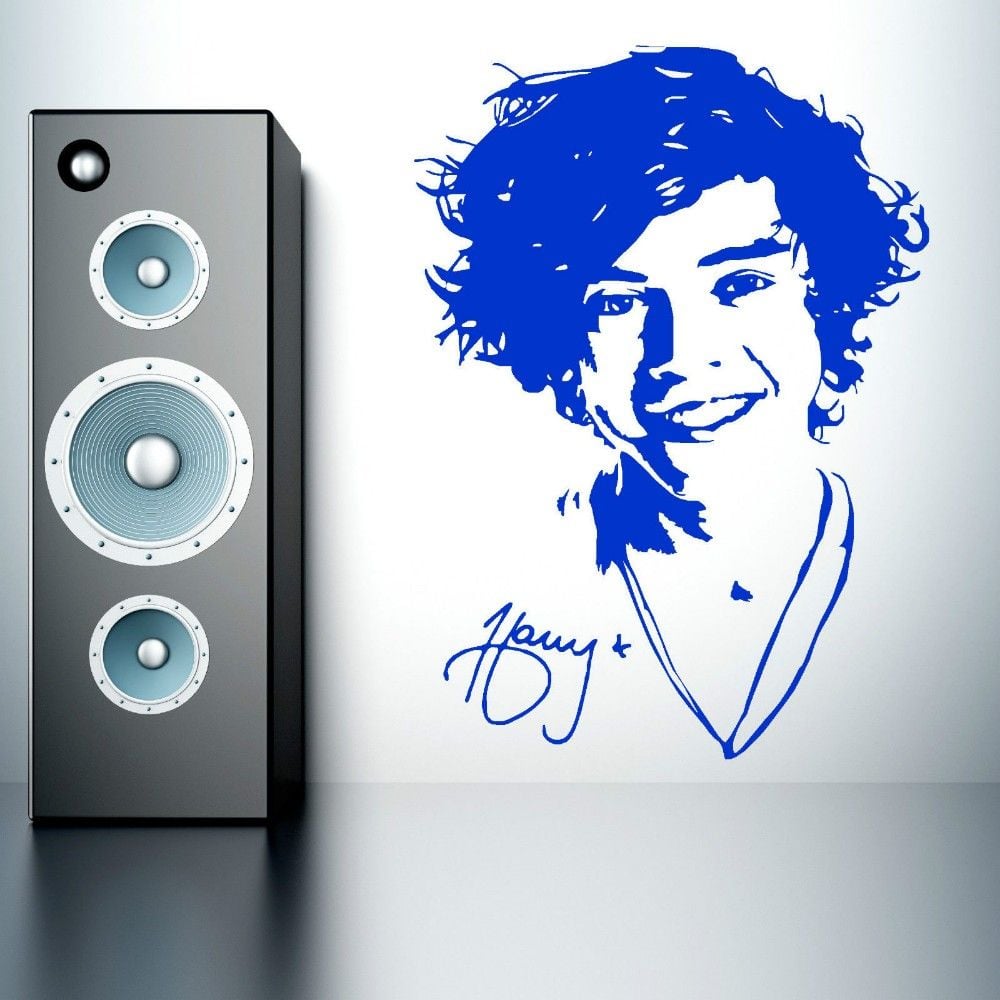 Mural ONE DIRECTION HARRY STYLES Wall Art Sticker Decal Girls