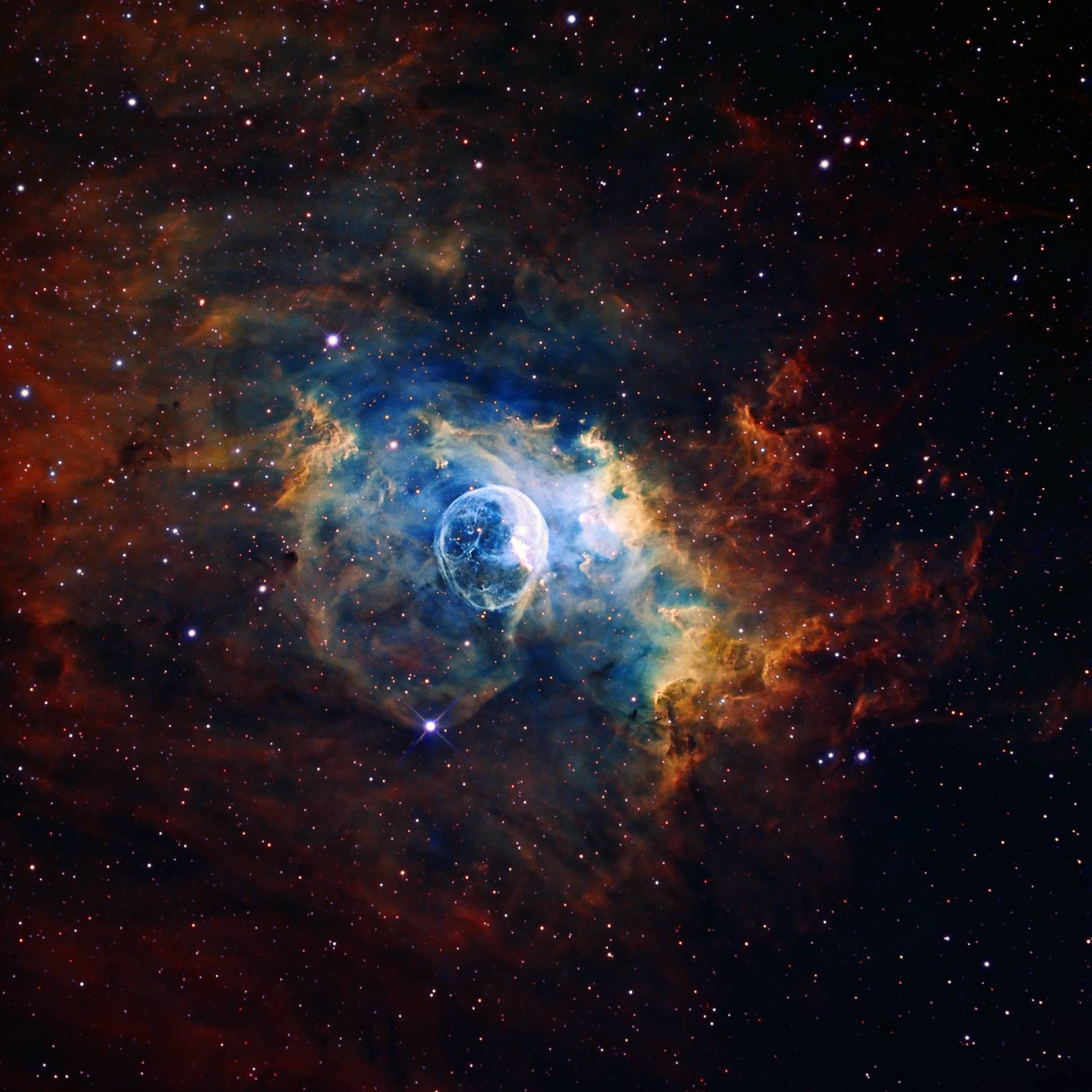 APOD: 2011 October 11 7635: The Bubble Nebula