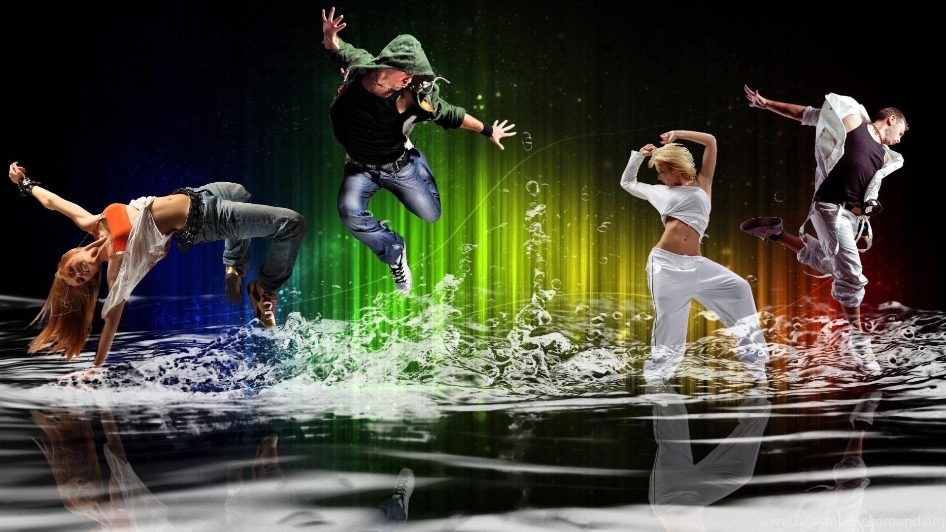Dancing Girls And Boys Cool High Definition Wallpaper Desktop