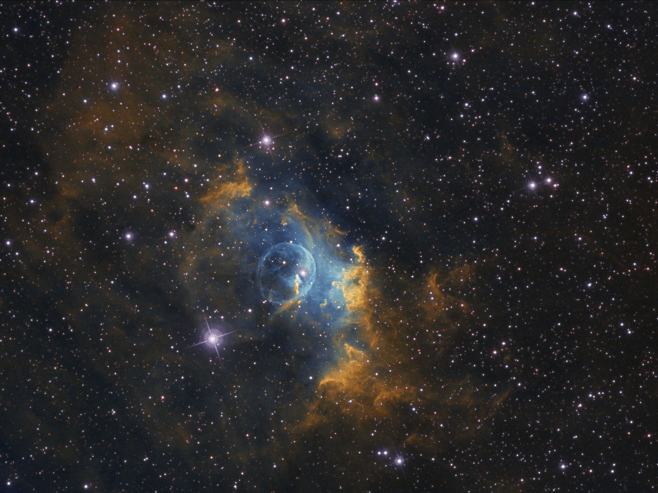 NGC7635 (aka the Bubble nebula) in narrowband