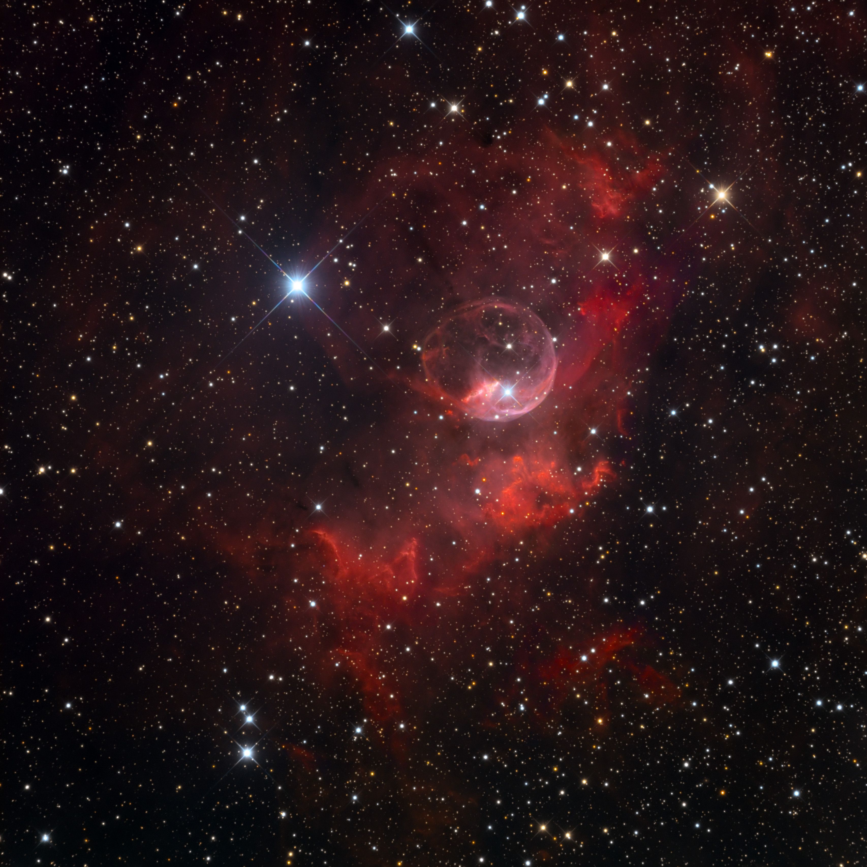 NGC 7635: Bubble Nebula