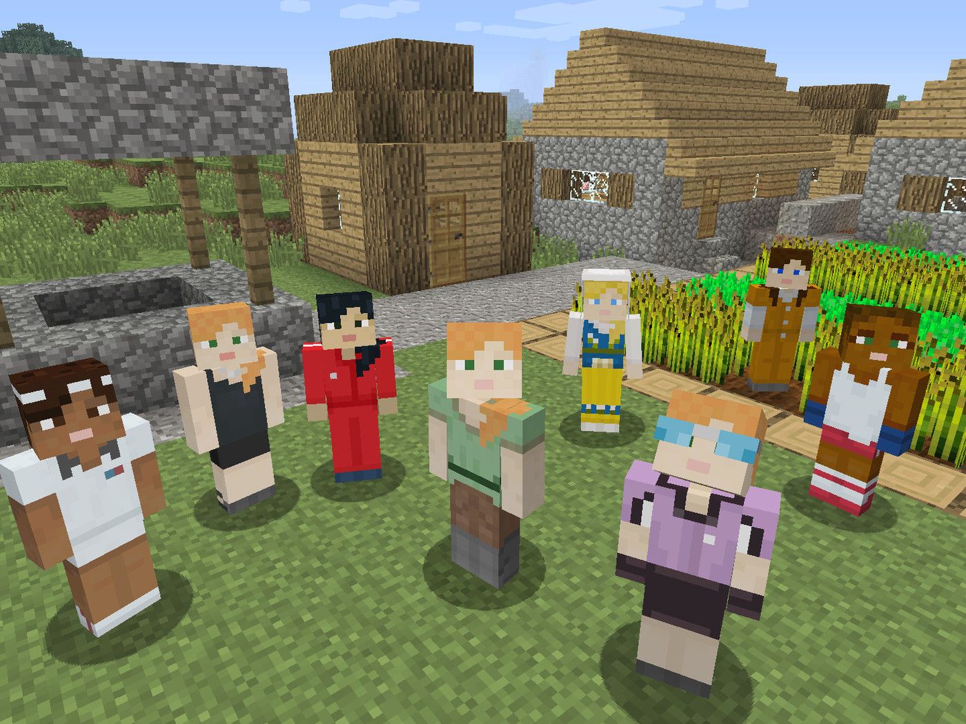 You can finally choose to play as a girl in Minecraft