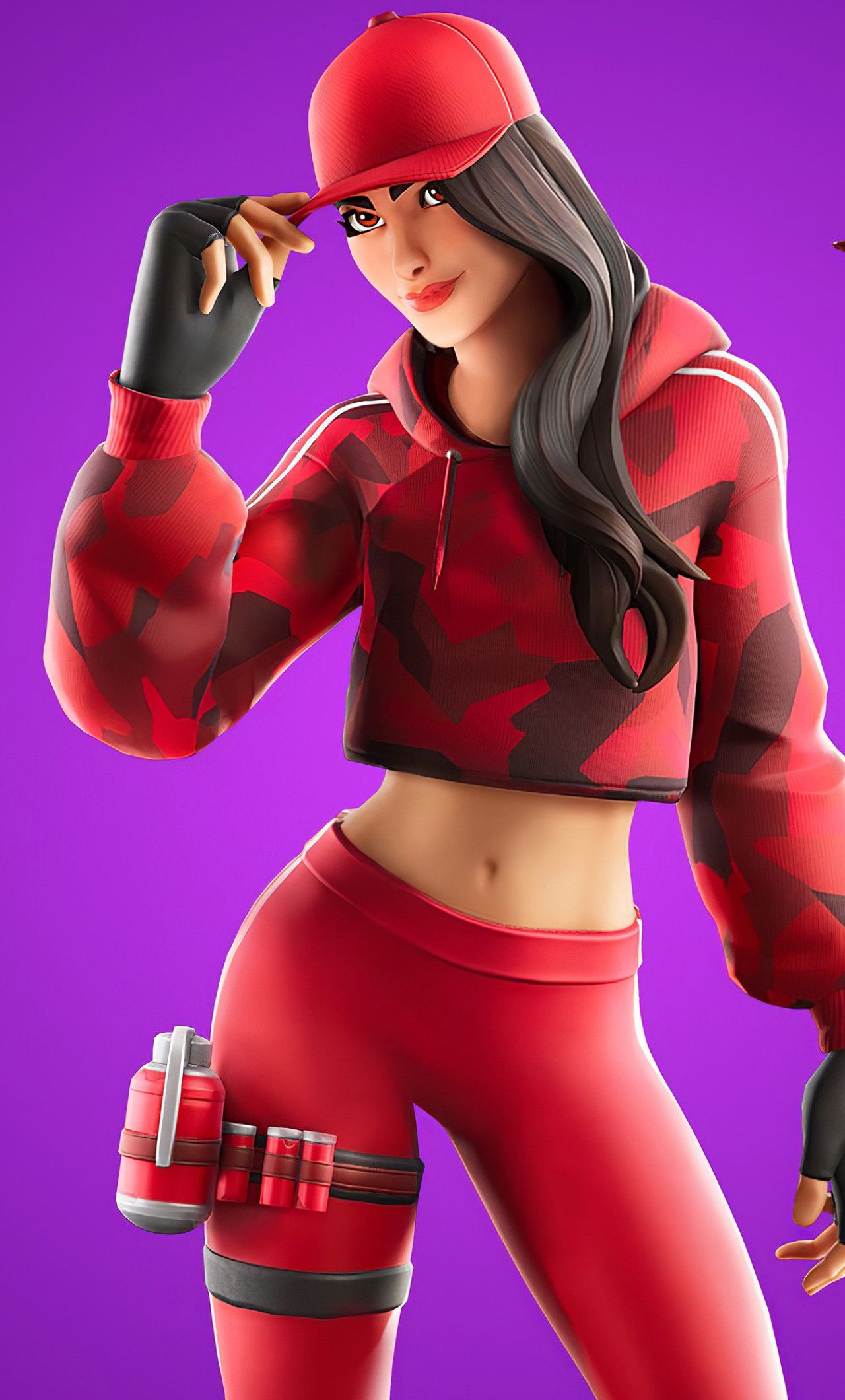 Fortnite Chapter 2 Ruby Outfit 4k iPhone HD 4k