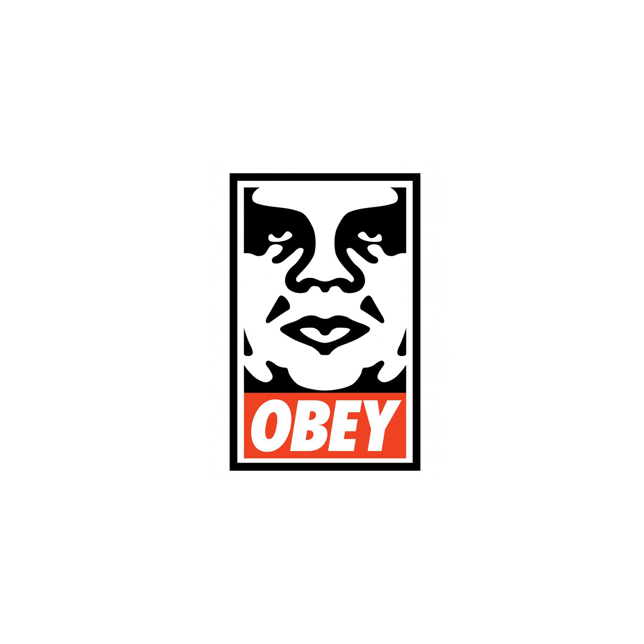 FREEIOS7. Obey Me Logo HD IPhone IPad Wallpaper