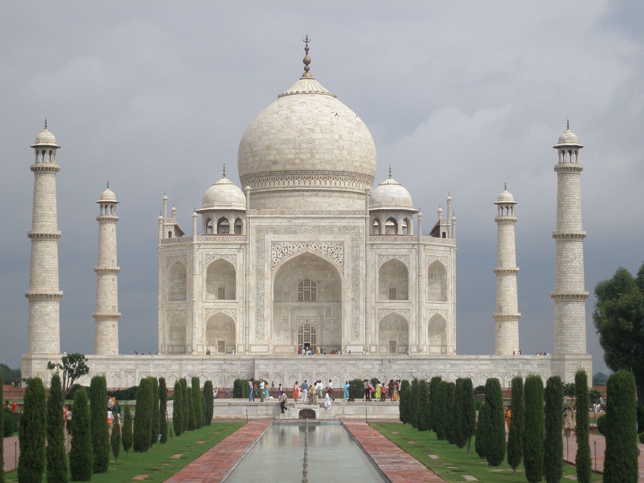 sfondo del Taj Mahal per il desktop