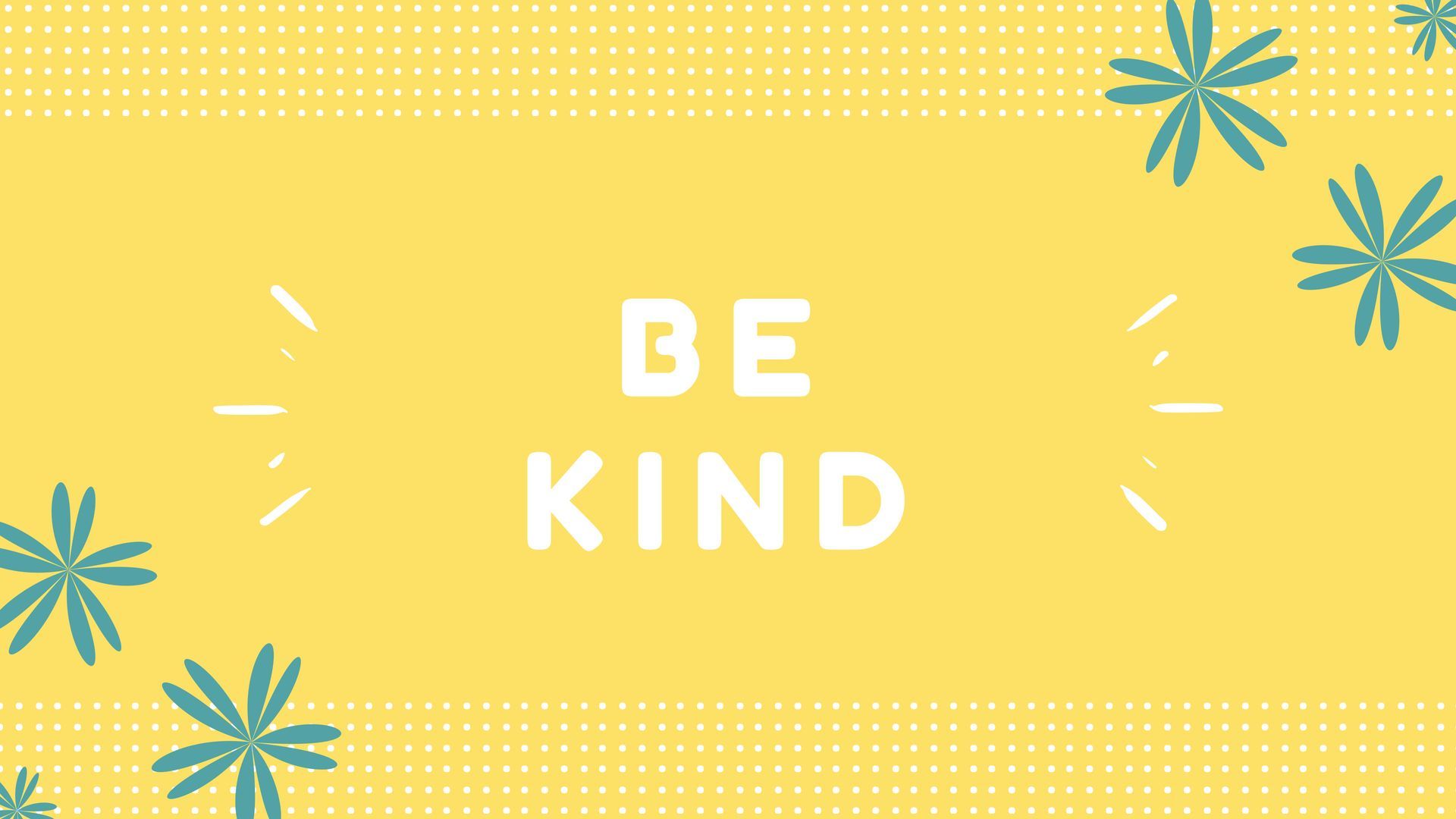 Be Kind {Free Desktop Wallpaper} It Real In Jersey. Cute desktop wallpaper, Desktop wallpaper art, Computer wallpaper desktop wallpaper