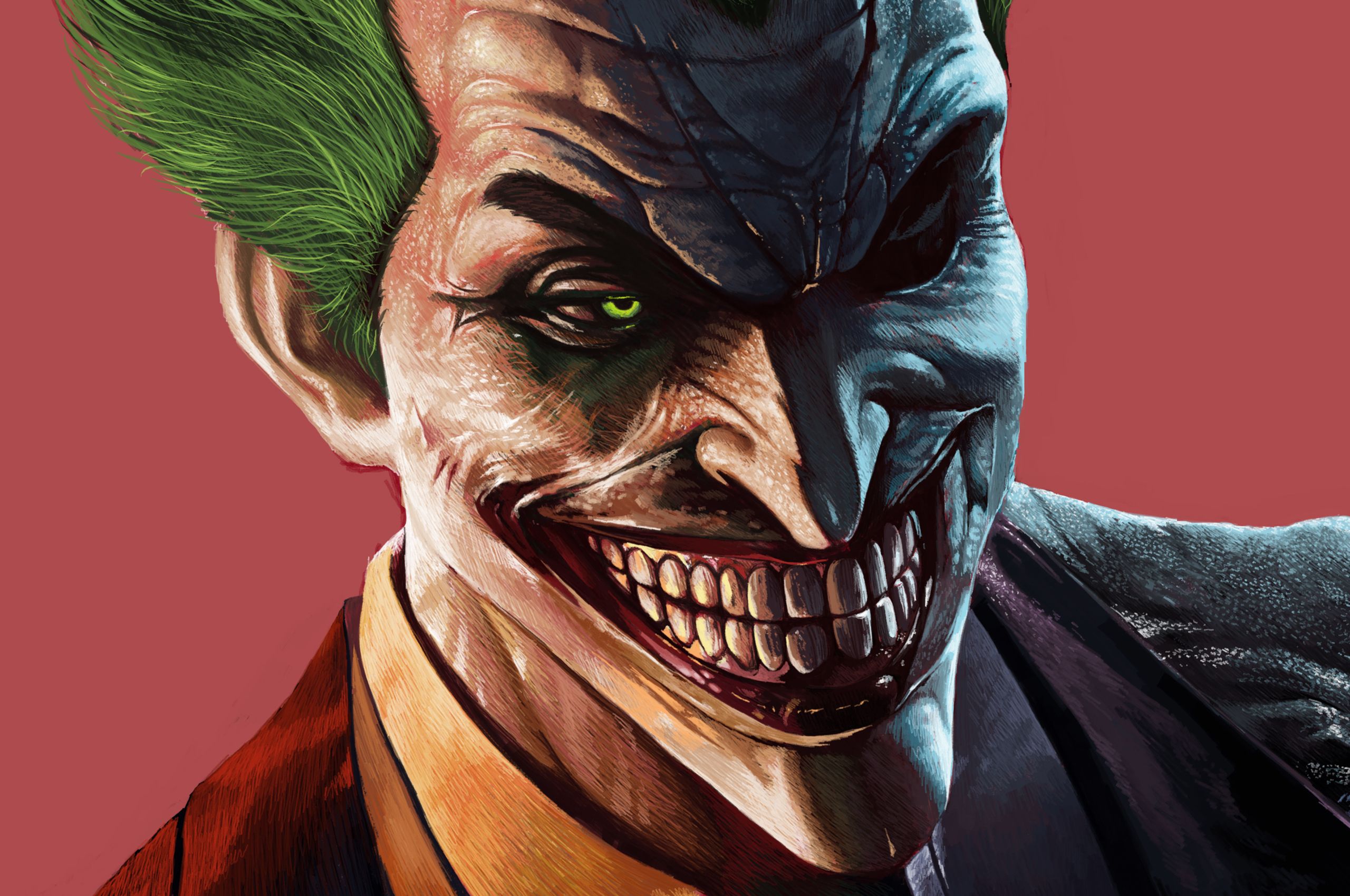Joker Paint Arts Chromebook Pixel HD 4k Wallpaper