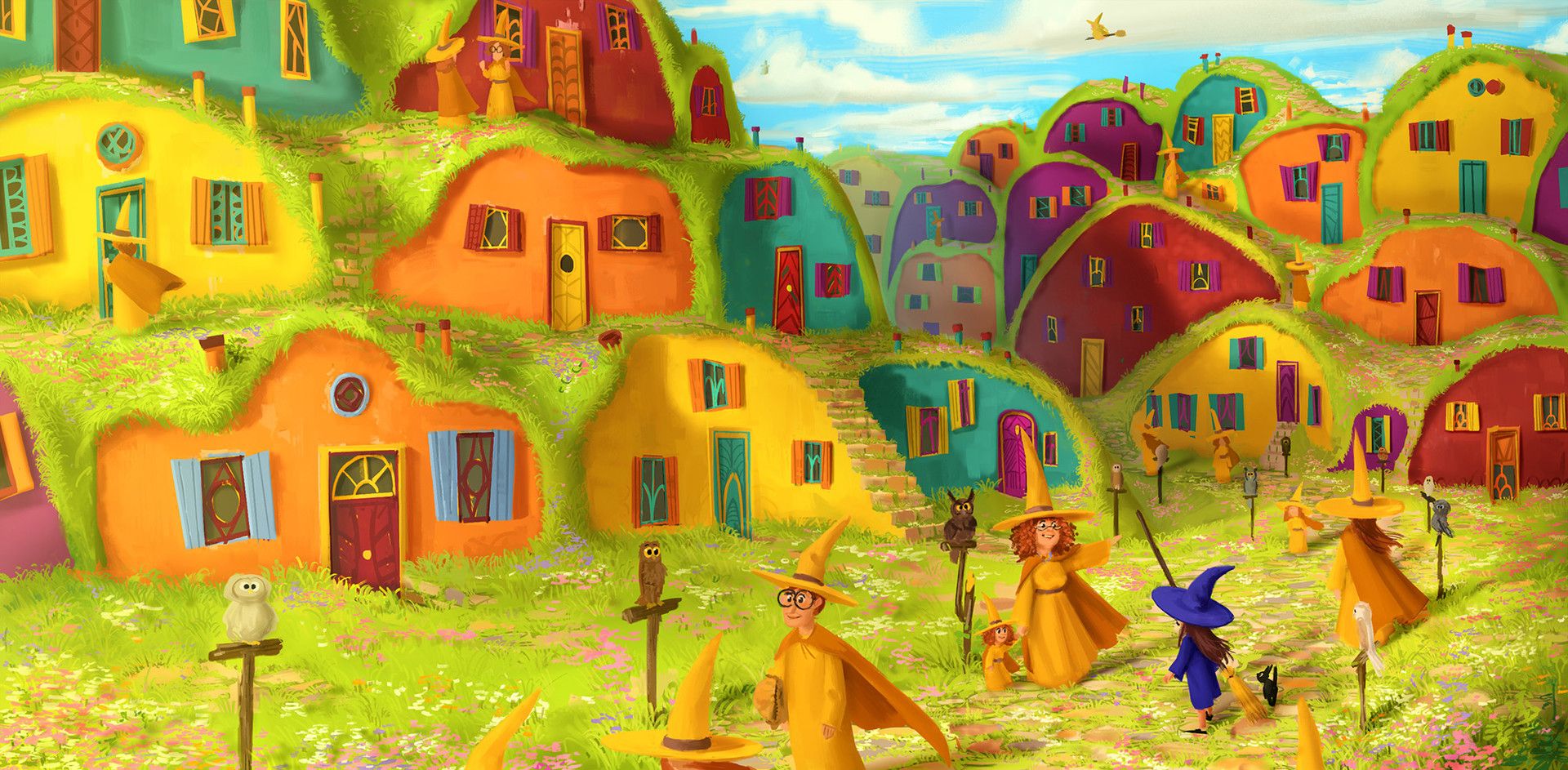 Boubou The Small Witch And Her Tiny Cat Bubu. Part 15