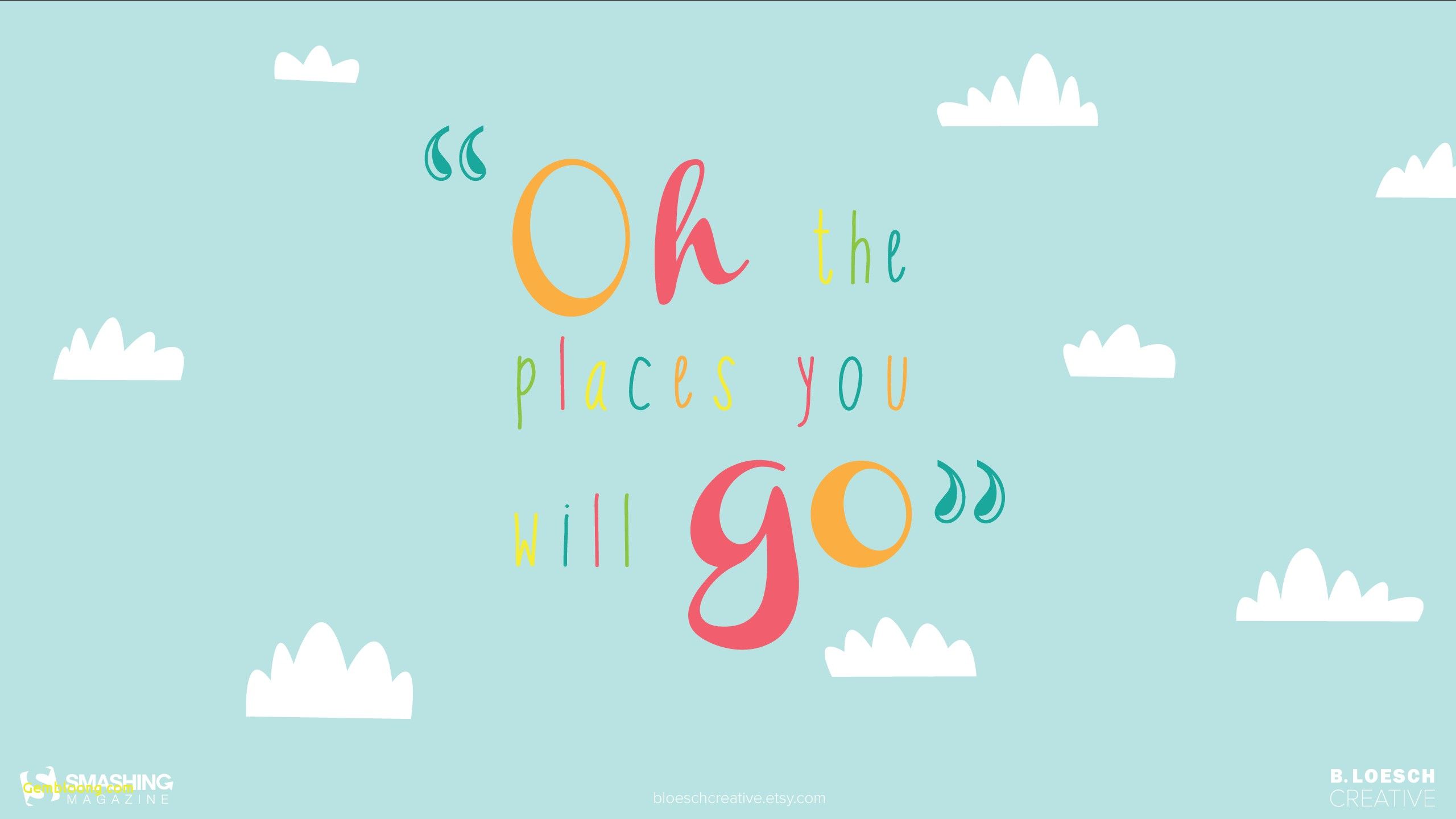 Seuss Quotes Background, HD Wallpaper