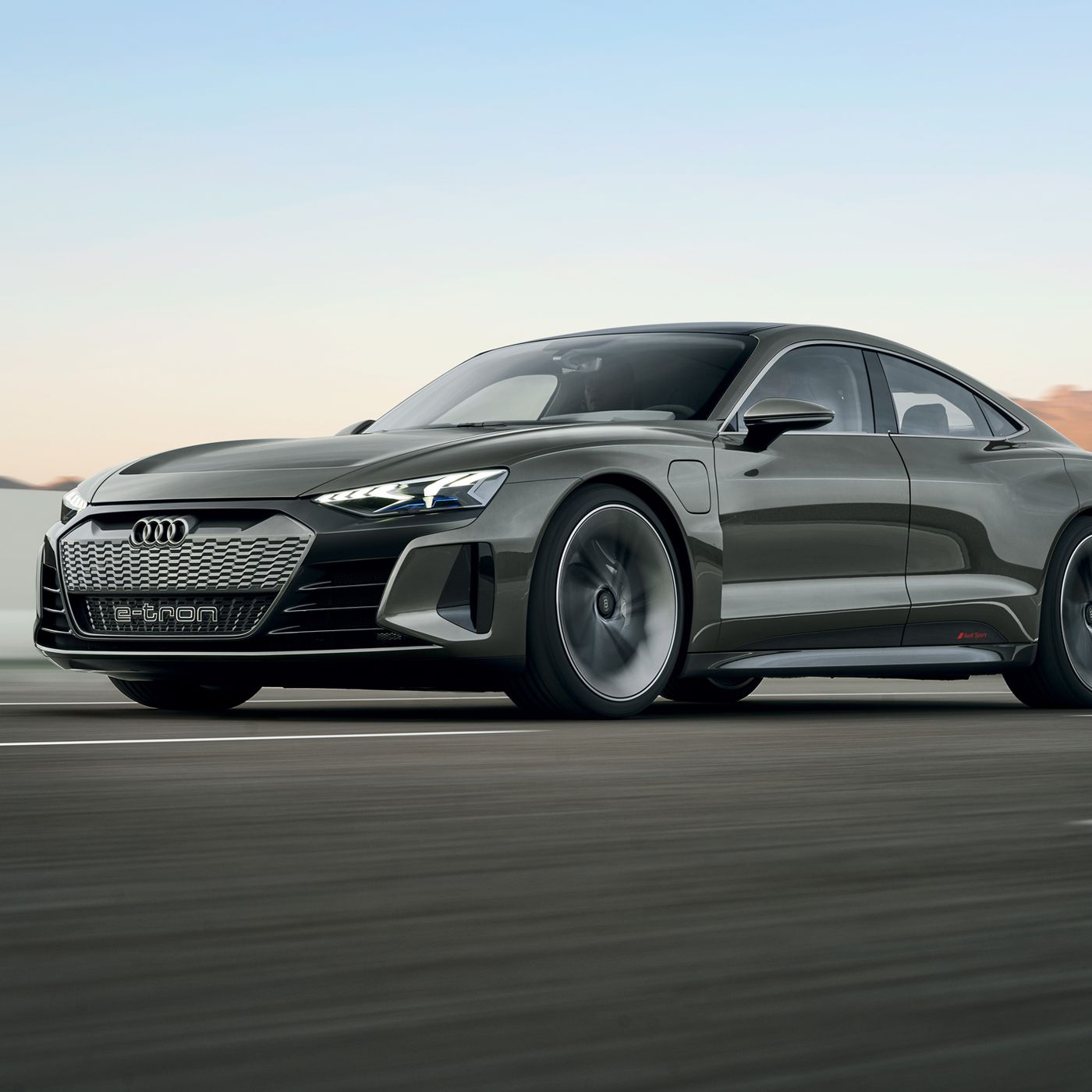Audi's E Tron GT Concept Is A 590 Horsepower Electric Sedan