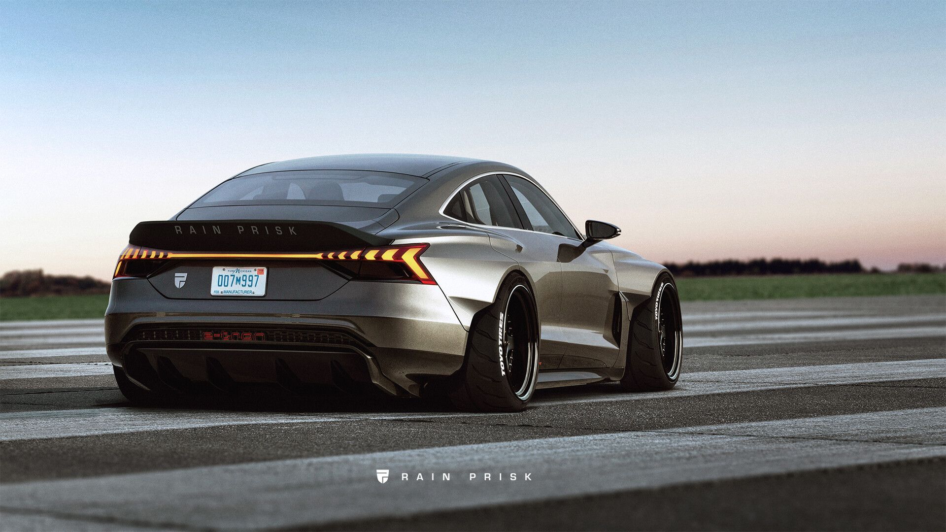 Rain Prisk E Tron GT Wide Body