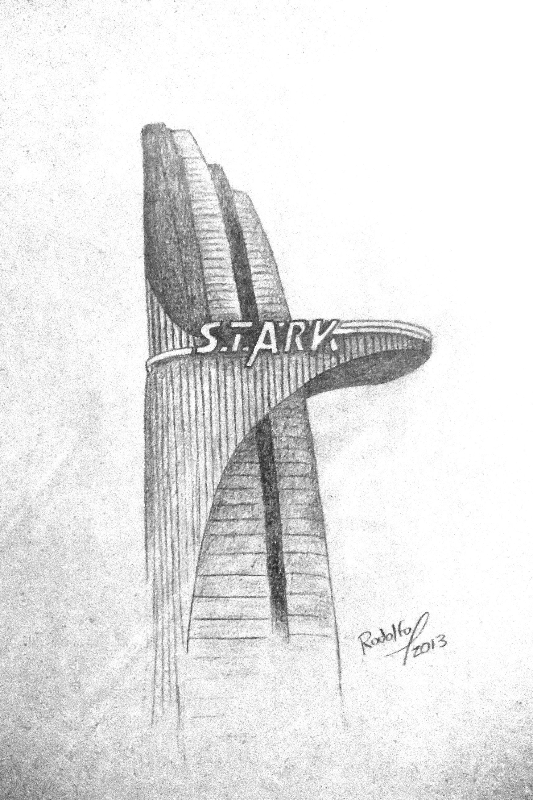 The Stark Tower. Cartoon art styles, Marvel art, Avengers wallpaper