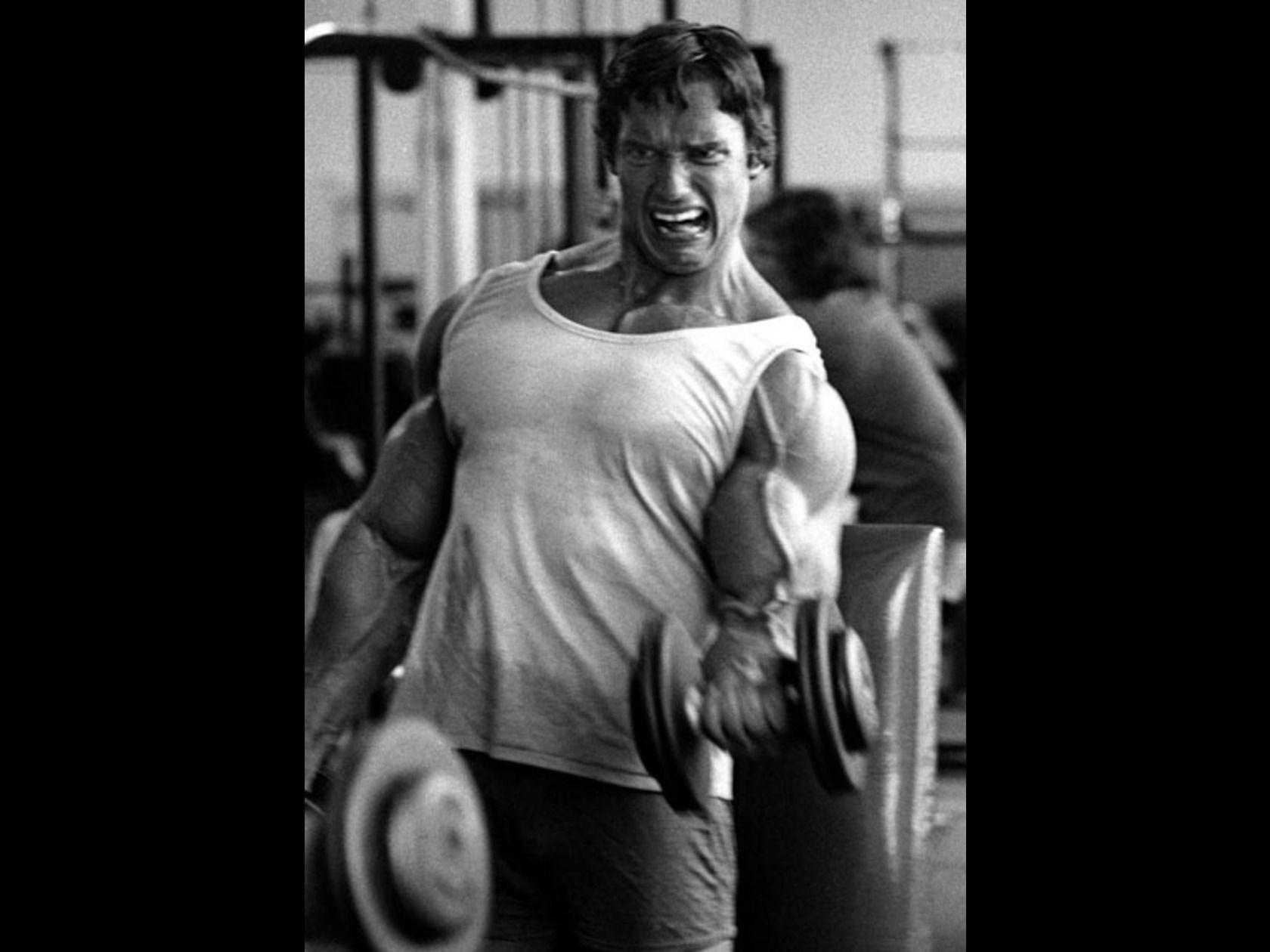 Arnold Schwarzenegger Bodybuilding Background 1 HD Wallpaper