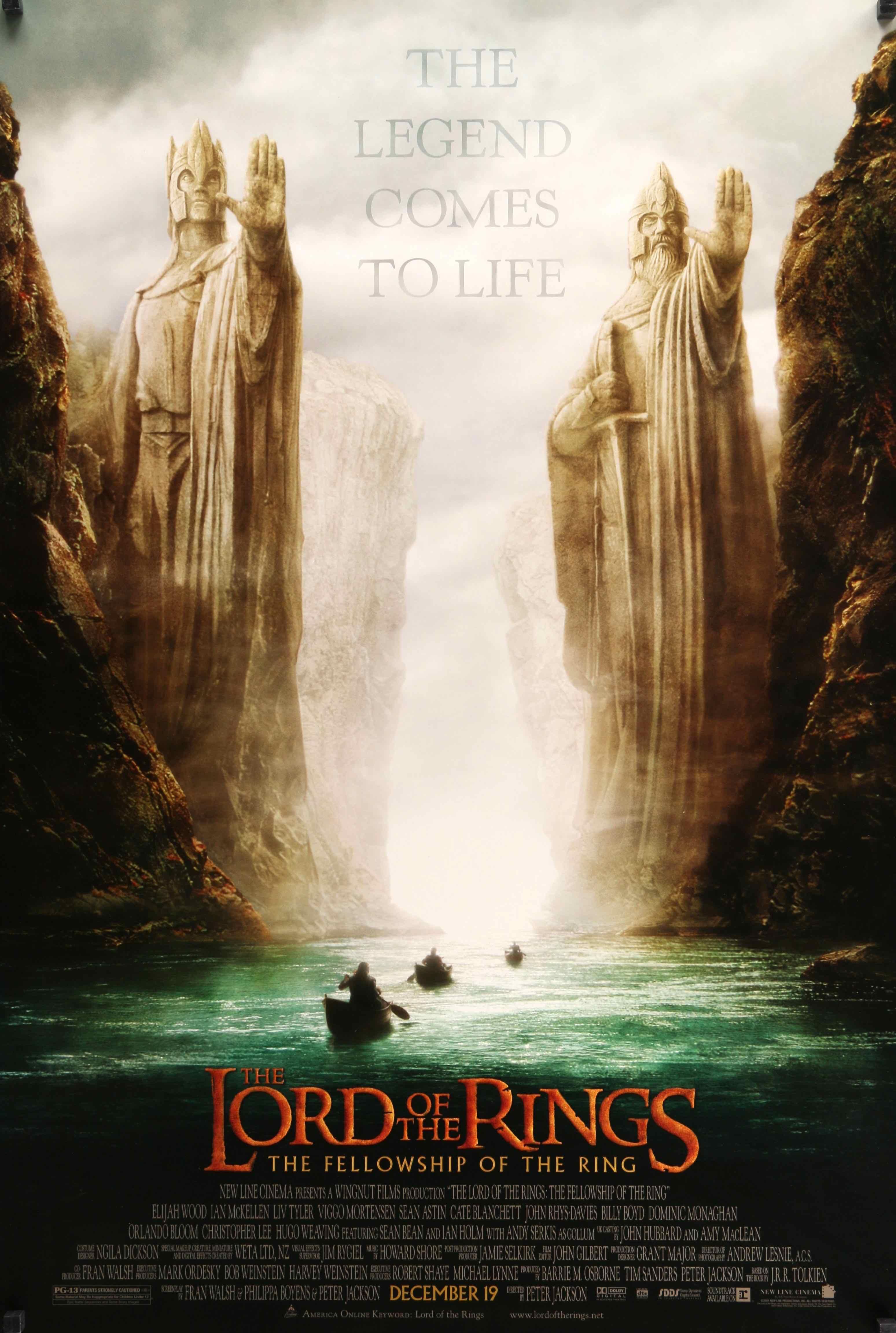 Lord of the Rings: The Fellowship of the Ring (2001) HD Wallpaper