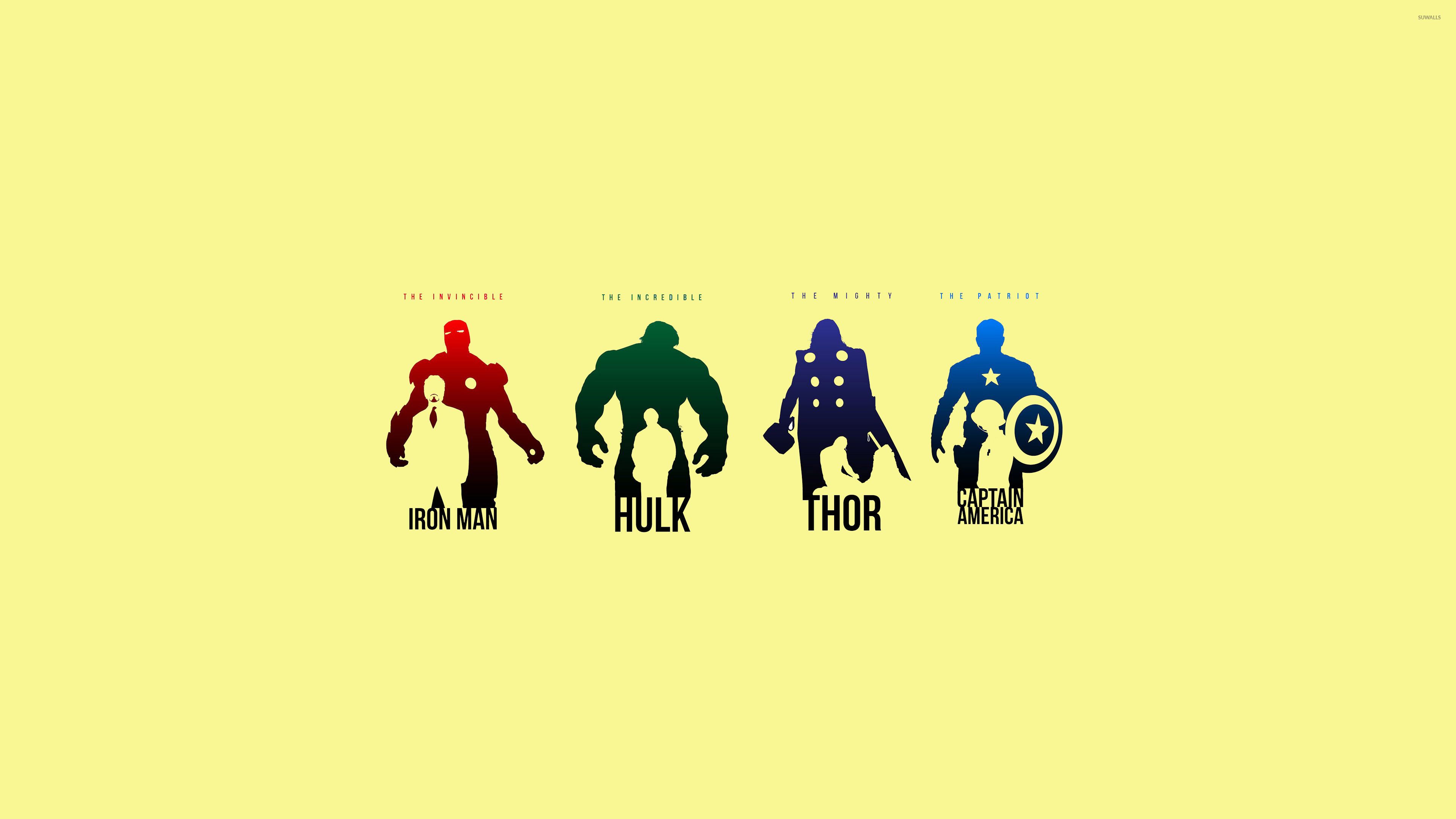 PC Marvel Minimalist Wallpapers - Wallpaper Cave