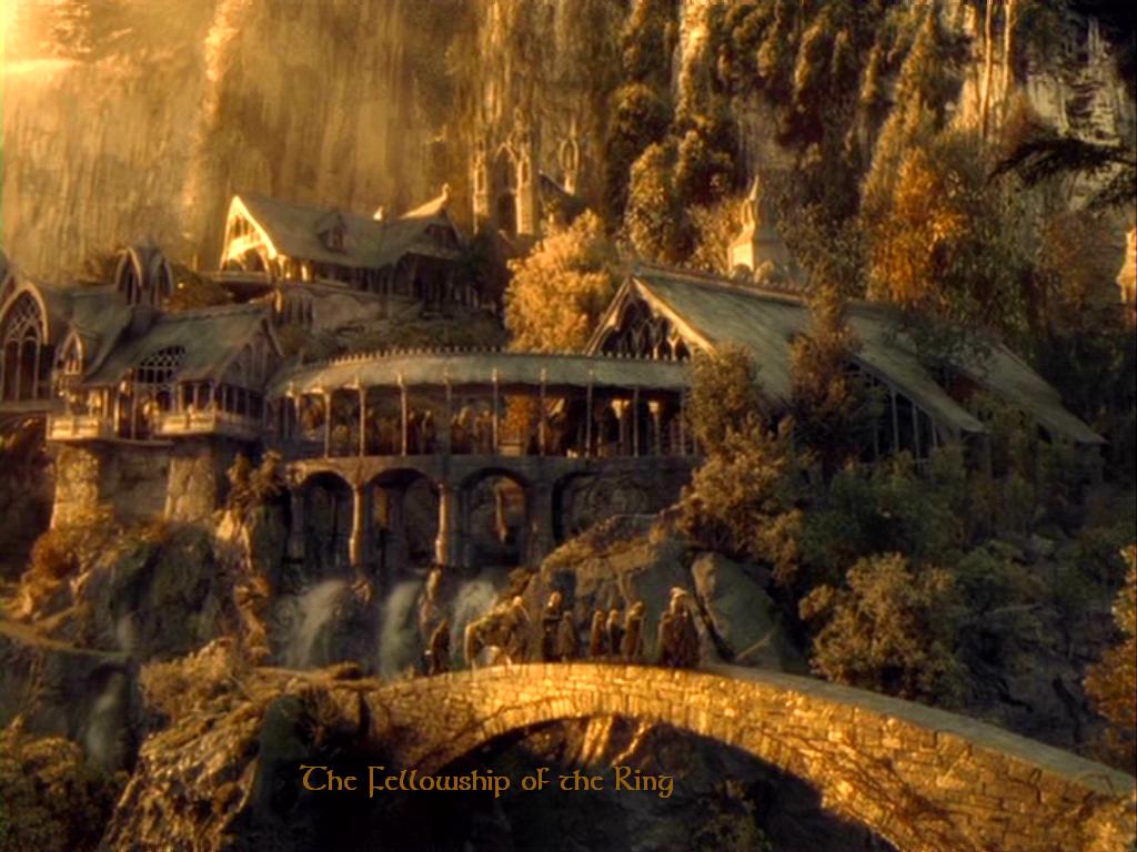 Lord Of The Rings Rivendell Scenery, HD Wallpaper & background