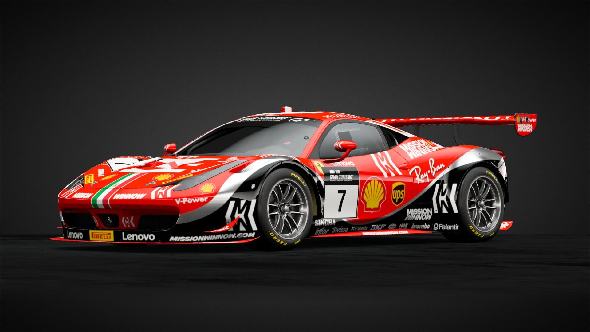 FERRARI 2018 F1 MISSION WINNOW Livery