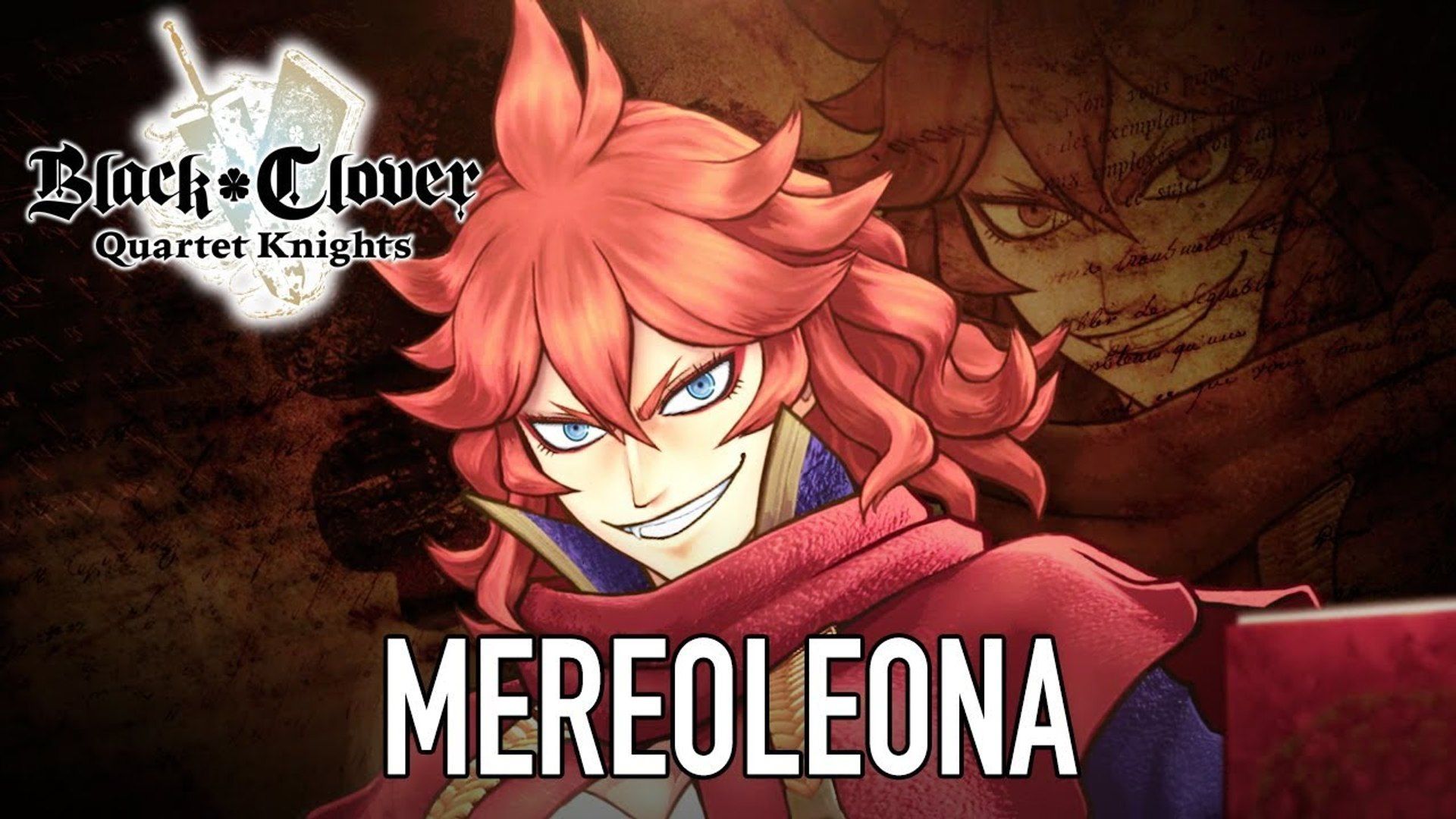 Black Clover Quartet Knights Magic Knight Red