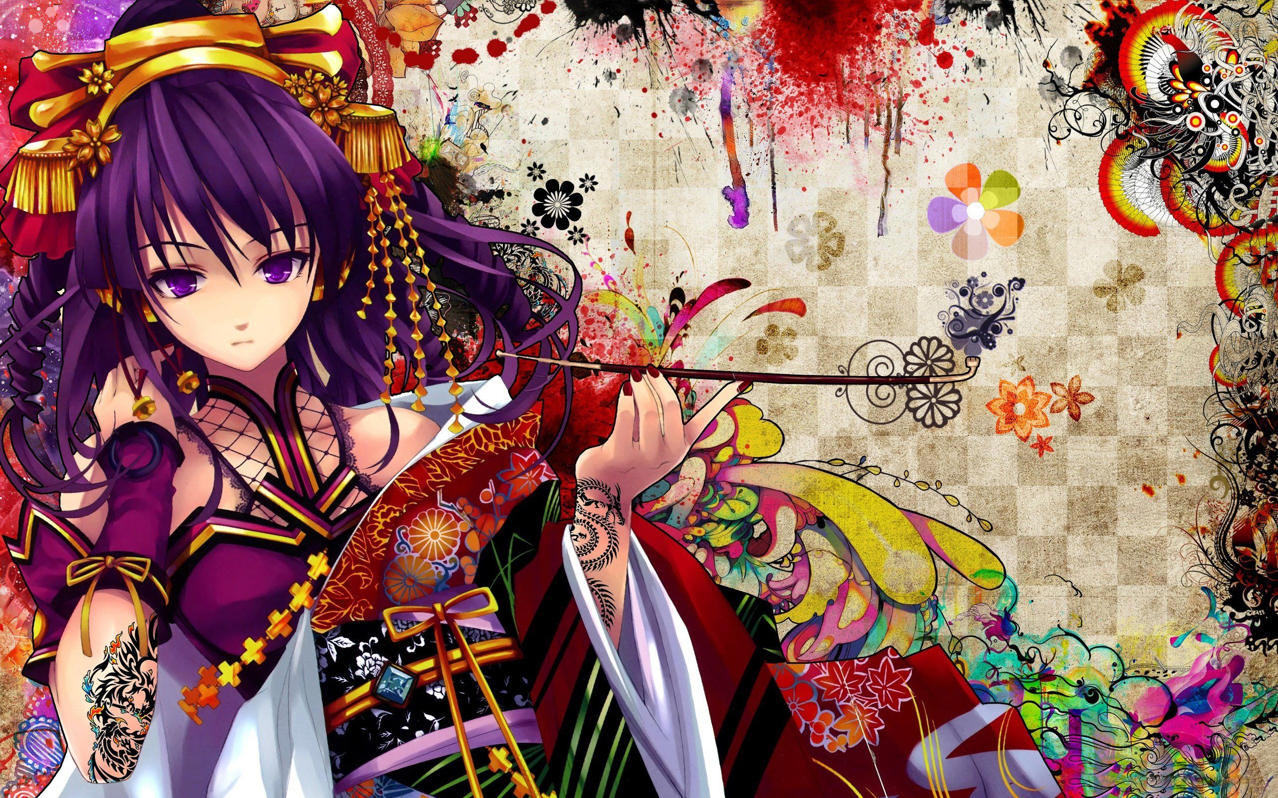 Anime Paint Background. Paint Wallpaper