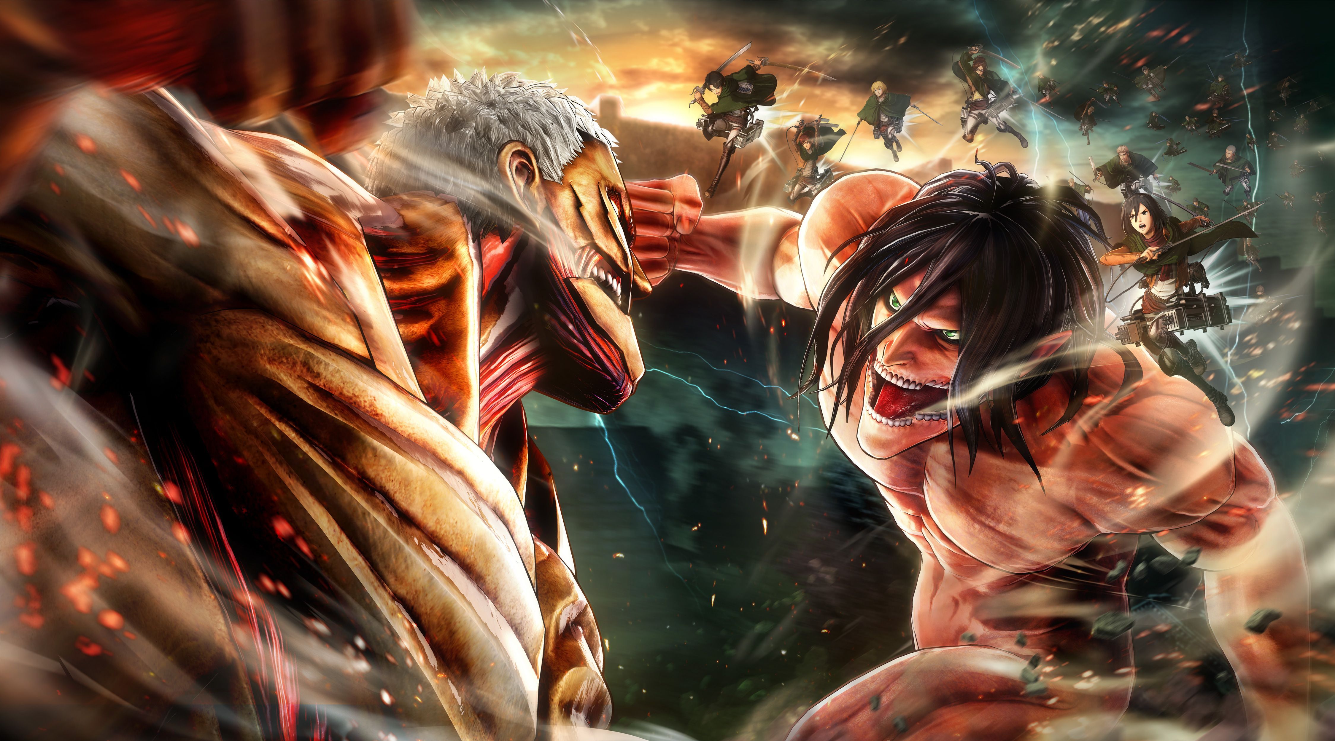 Attack On Titan Computer Wallpapers - Wallpaper Cave