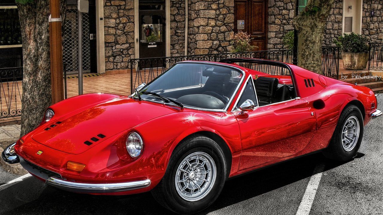 Most viewed Ferrari Dino 246 GT wallpaperK Wallpaper