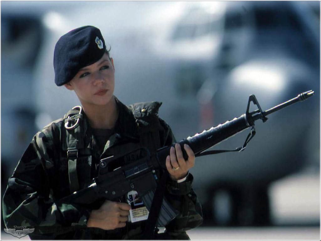 When I joined the USAF Security Police in women could only