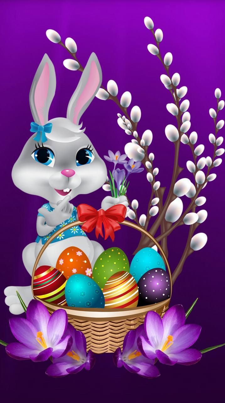 Download 720x1280px Wallpaper by bluecoral74 now. Browse millions of popula. Happy easter wallpaper, Easter wallpaper, Easter bunny picture